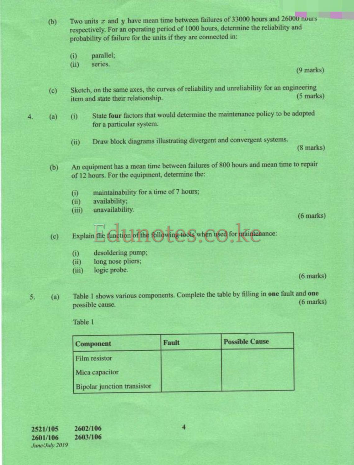 Electrical Measurements and Analogue Electronics 1 (2019) — page 4 of 8
