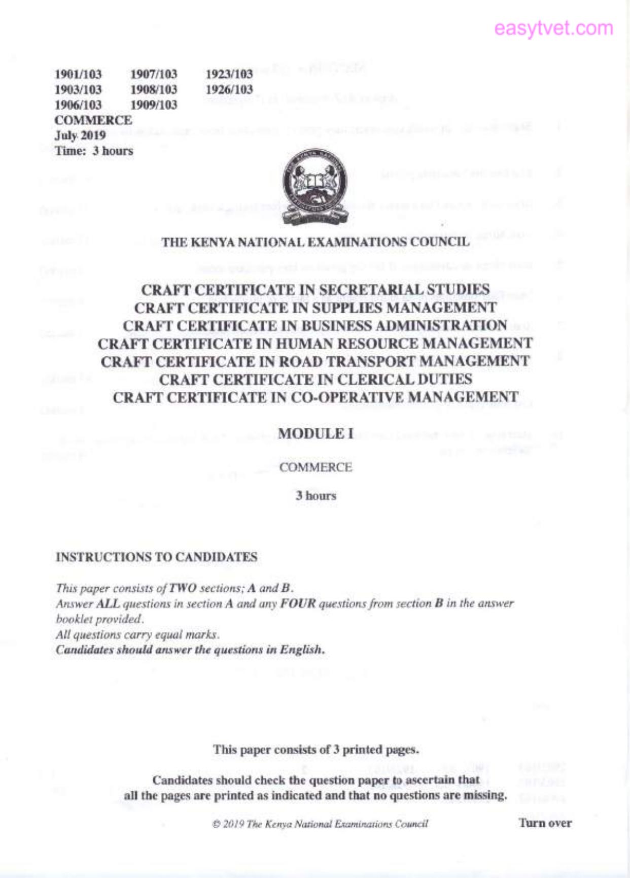 Commerce (2019) — page 1 of 3