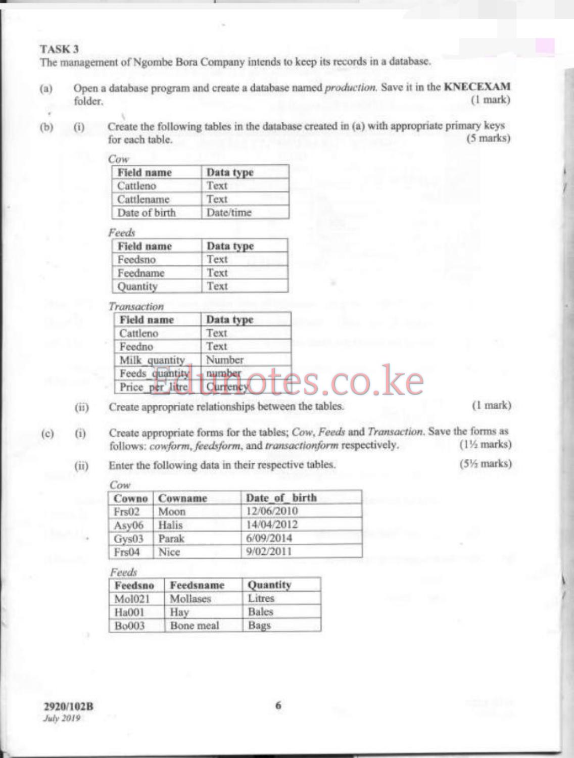 Computer Applications (practical (2019) — page 6 of 9