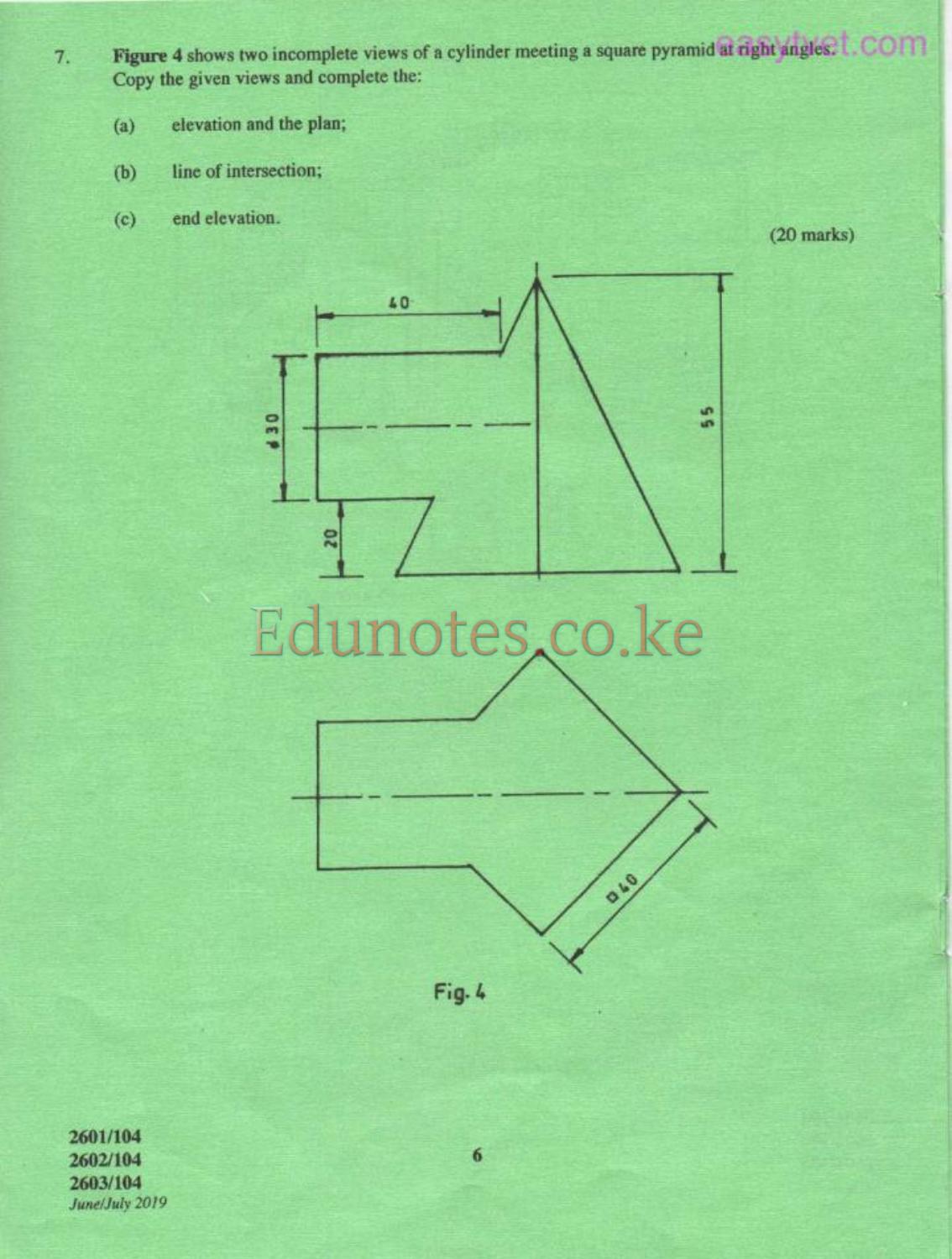 Processes and Workshop Technology (2019) — page 6 of 7