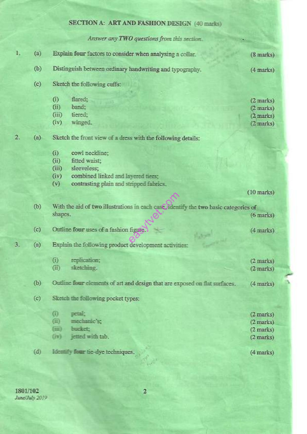 Art Fashion Design and Sketching and Pattern Drafting — page 2 of 4