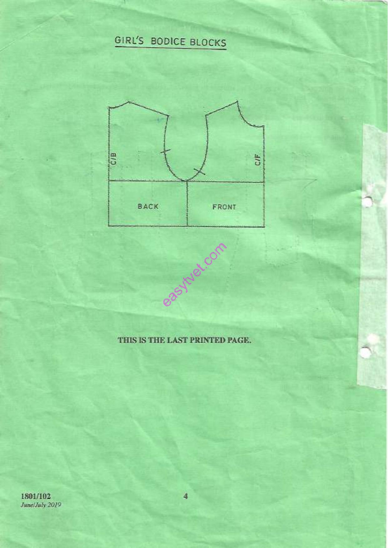 Art Fashion Design and Sketching and Pattern Drafting — page 4 of 4