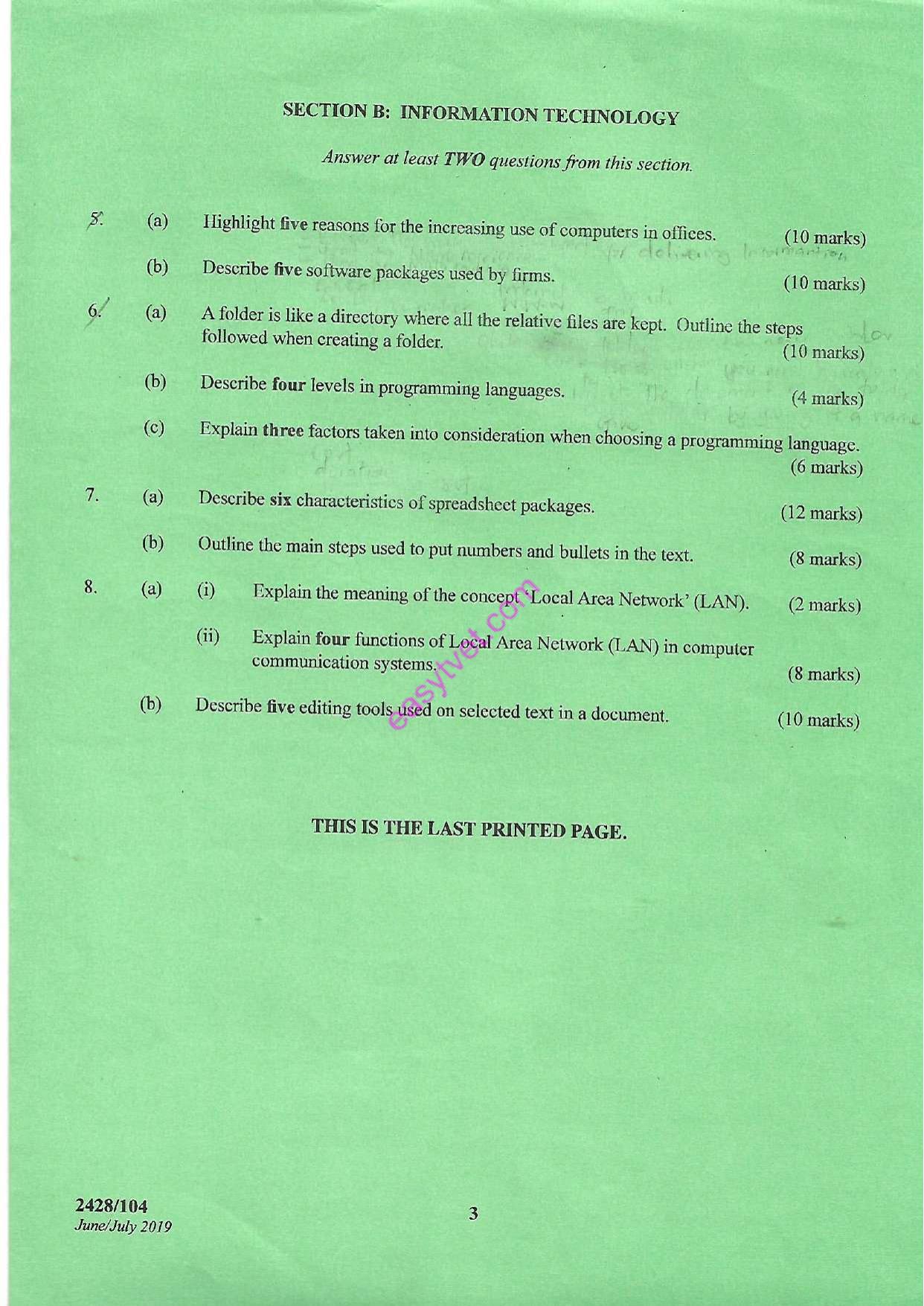 Communication Skills and Information Technology (2019) — page 3 of 3