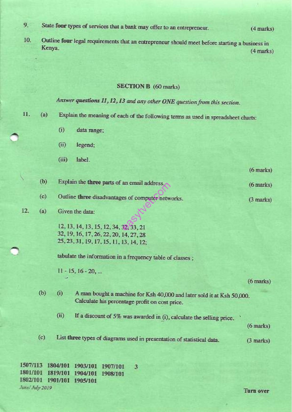 Craft Certificate in Fashion Design and Garment Making Technology (2018) — page 3 of 5