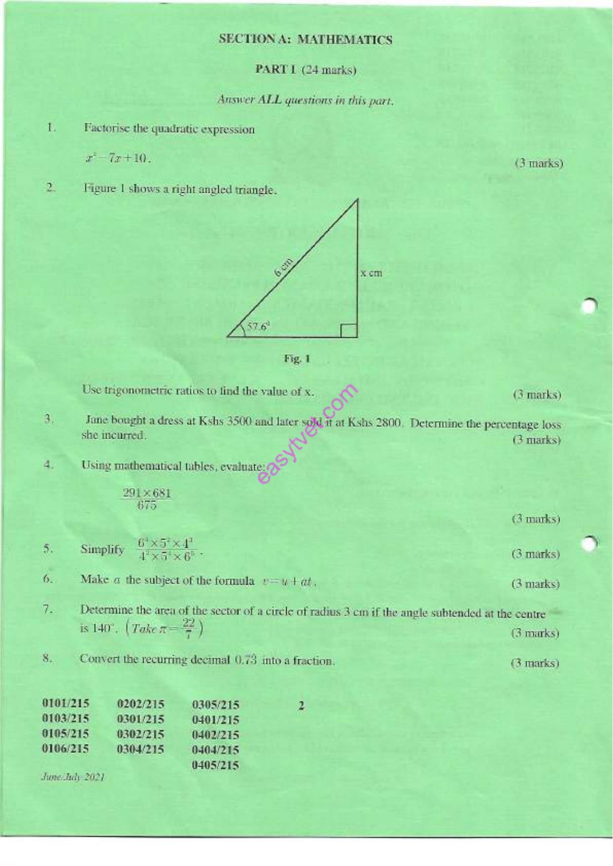 Carpentry and Joinery Generalagriculture (2021) — page 2 of 8