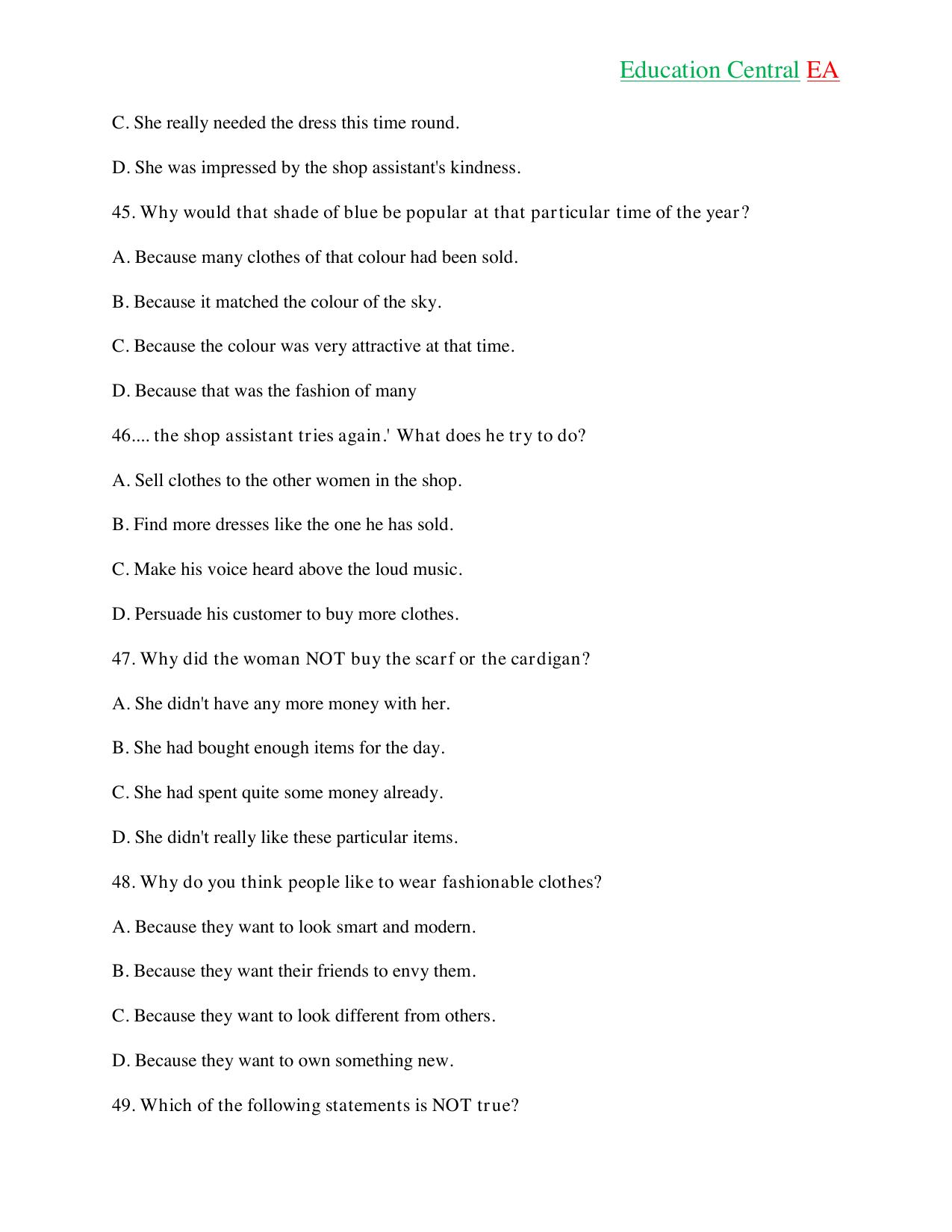 English Language With KCPE (2018) — page 13 of 15
