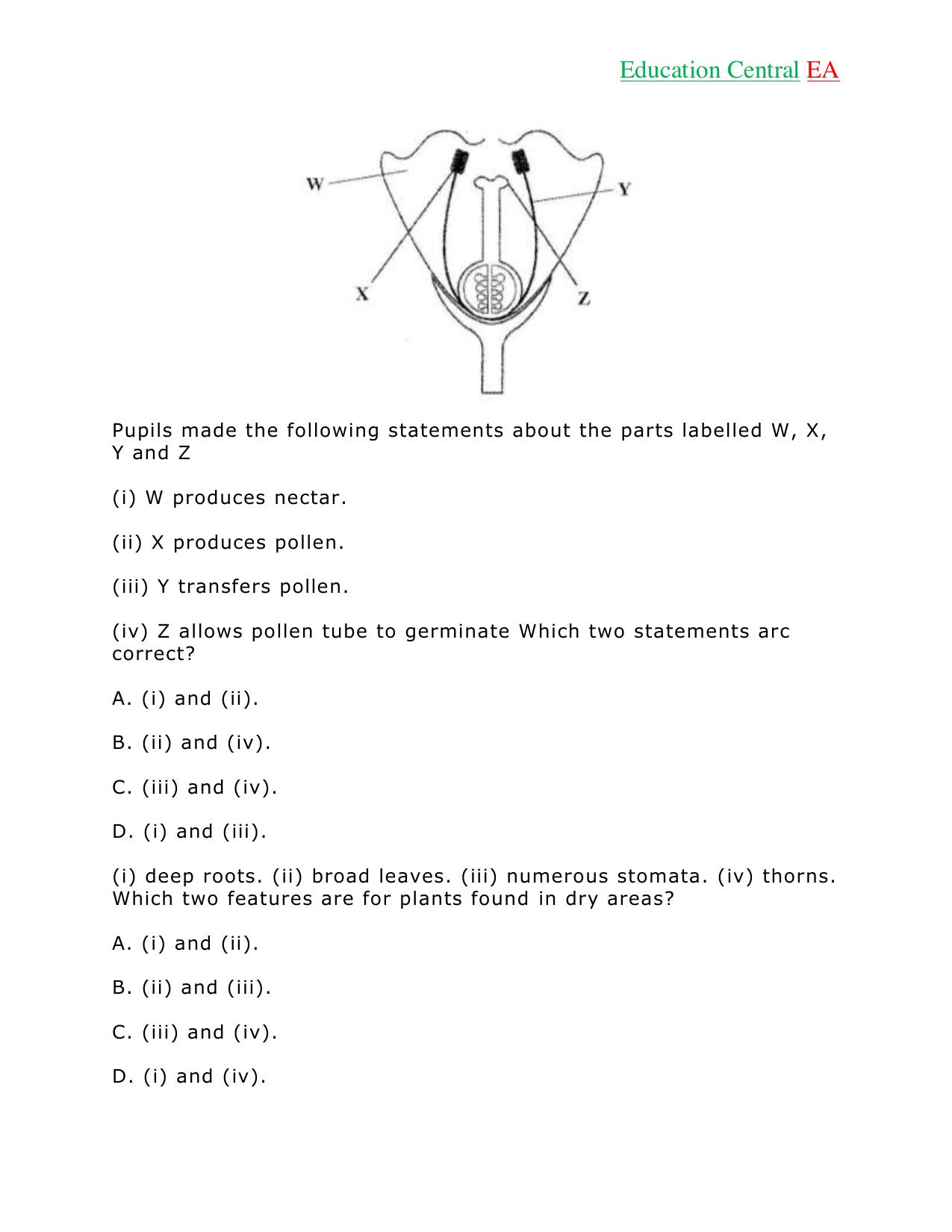 Science KCPE (2018) — page 4 of 15