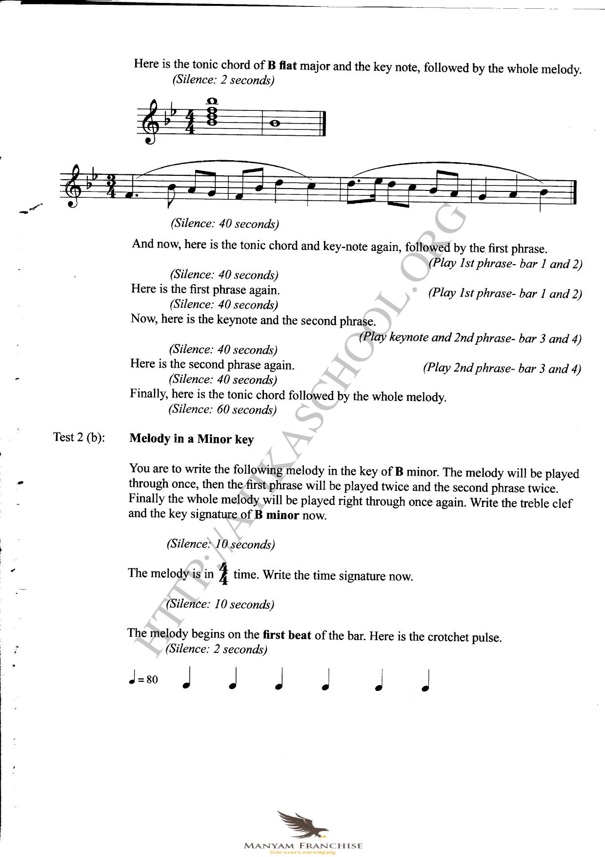 Test One Rhythm On Monotone — page 3 of 7