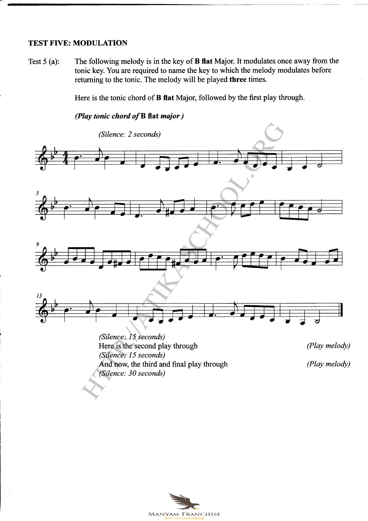 Test One Rhythm On Monotone — page 6 of 7