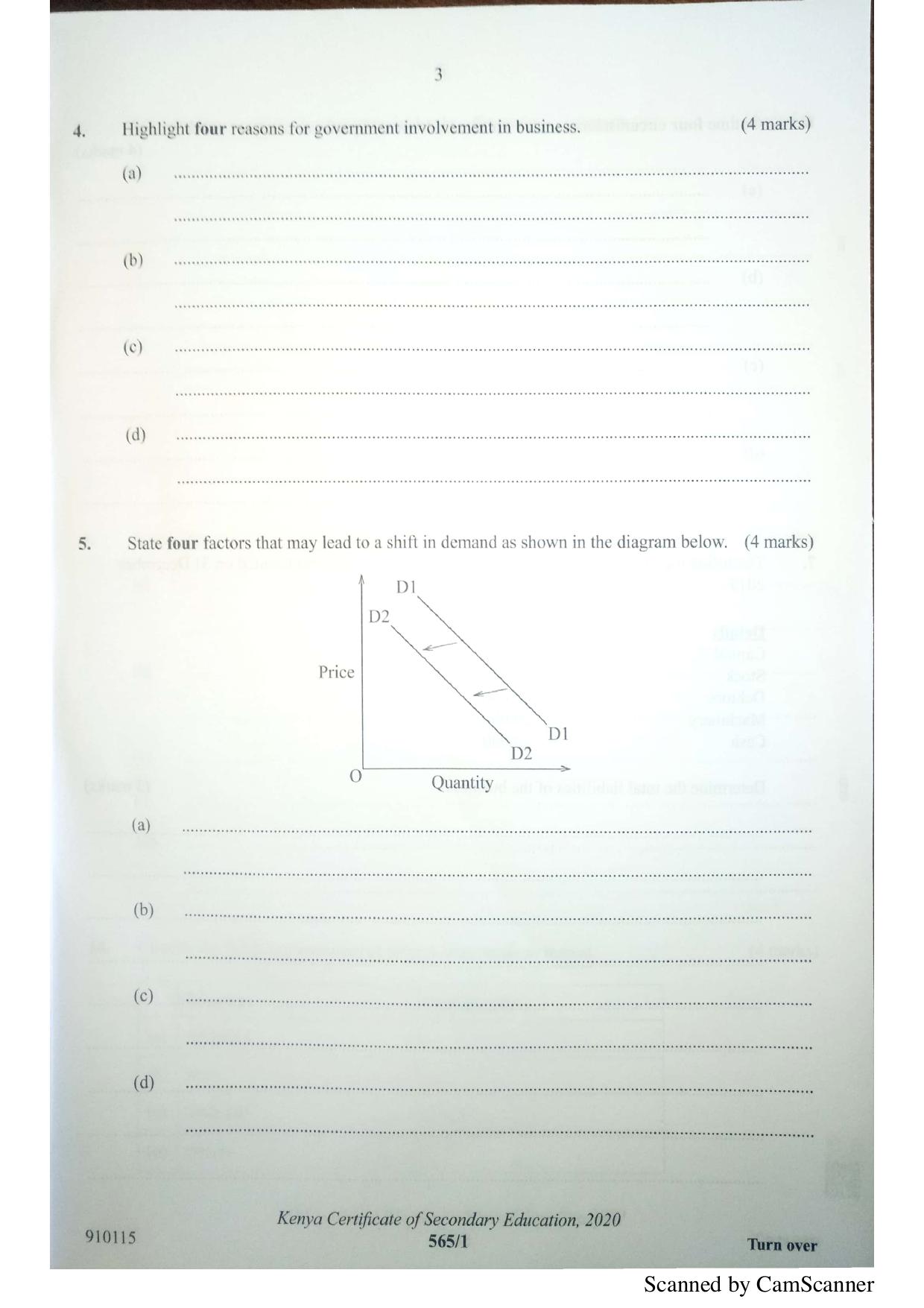 Business Studies (2021) — page 3 of 12