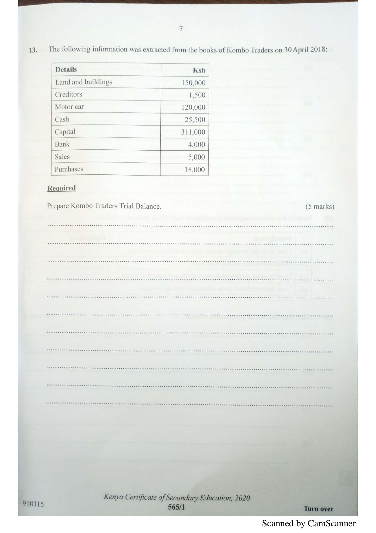 Business Studies (2021) — page 7 of 12
