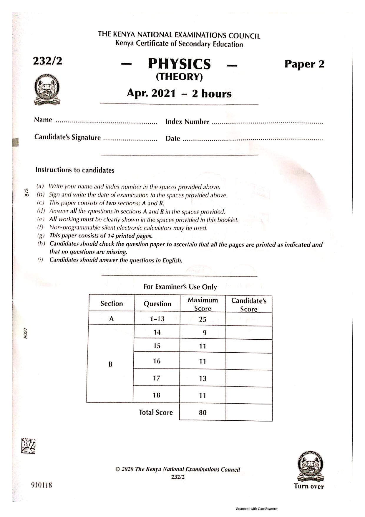 Physics (2021) — page 1 of 14