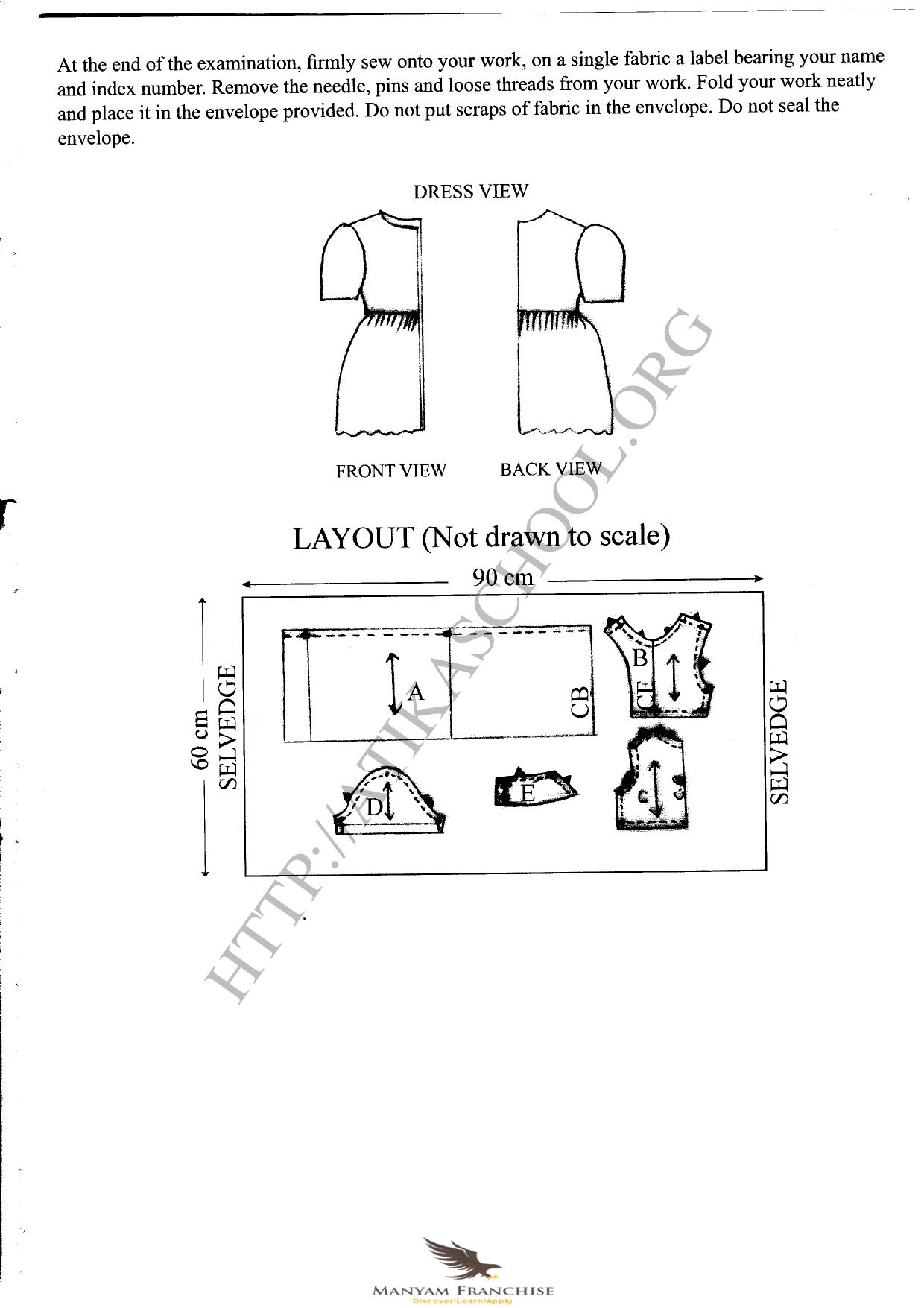 Materials Provided — page 2 of 2