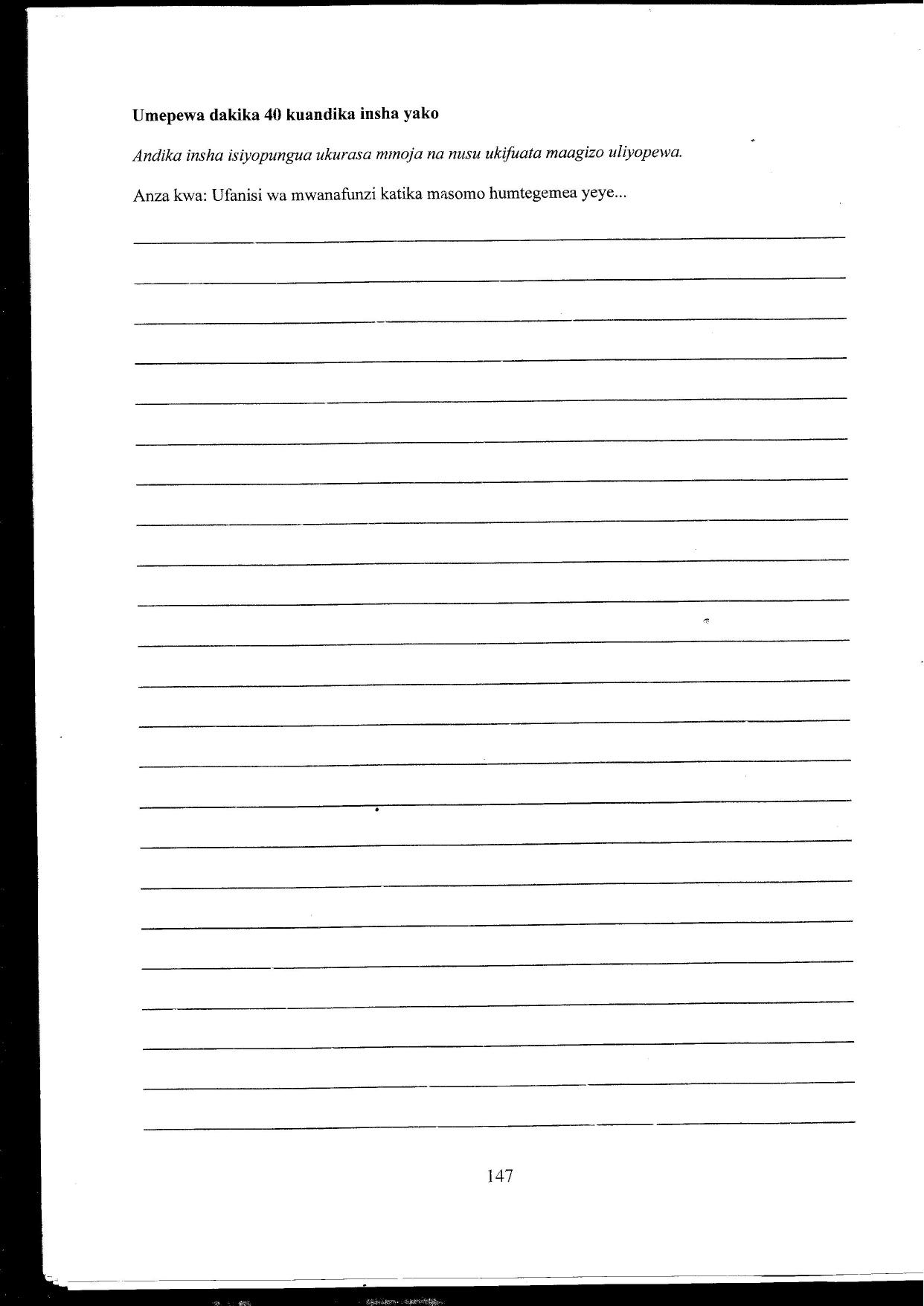 Soma Maagizo Yafuatayo Kwa Makinl (2016) — page 2 of 2