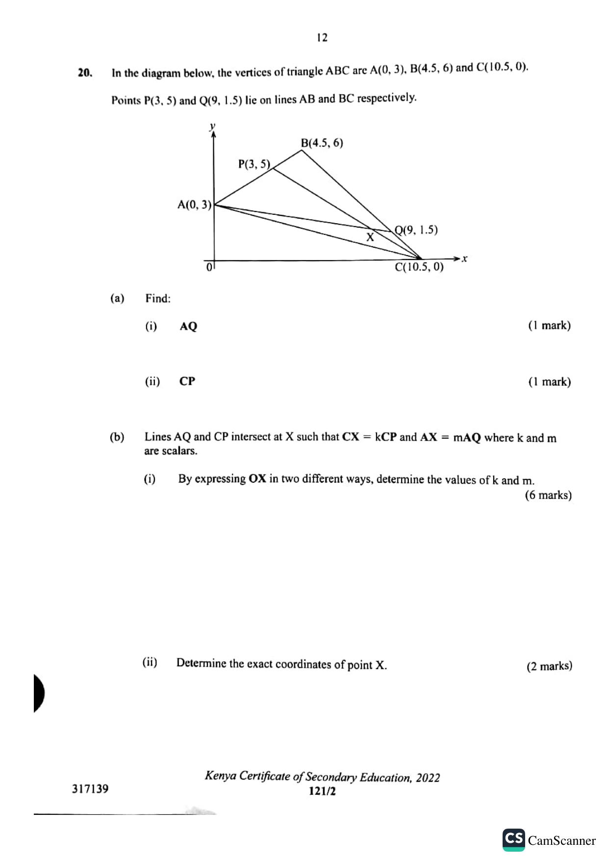 Mathematics Paper 2 — page 12 of 19