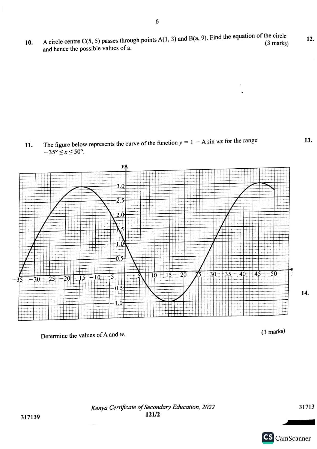 Mathematics Paper 2 — page 6 of 19