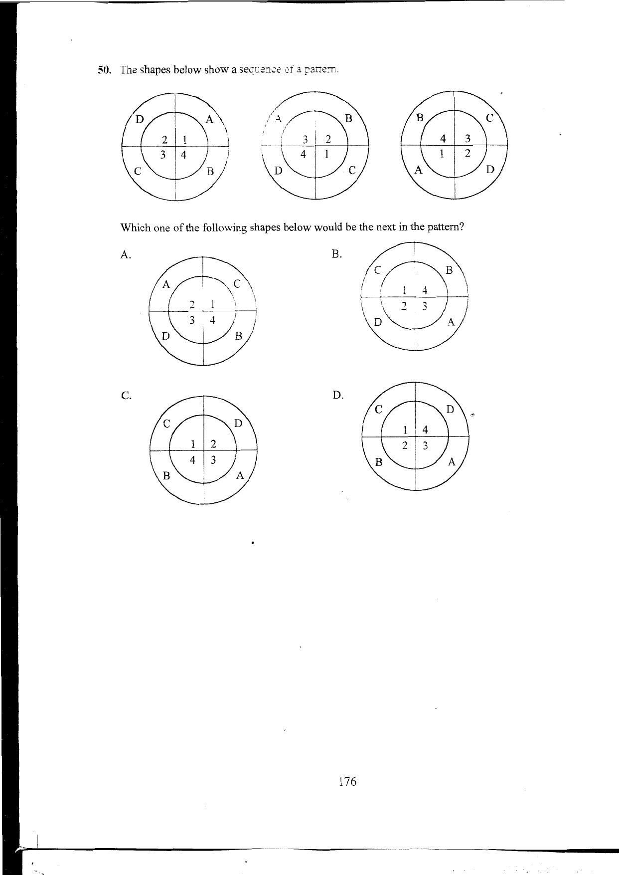 How to Use the Answer Sheet (2016) — page 16 of 16