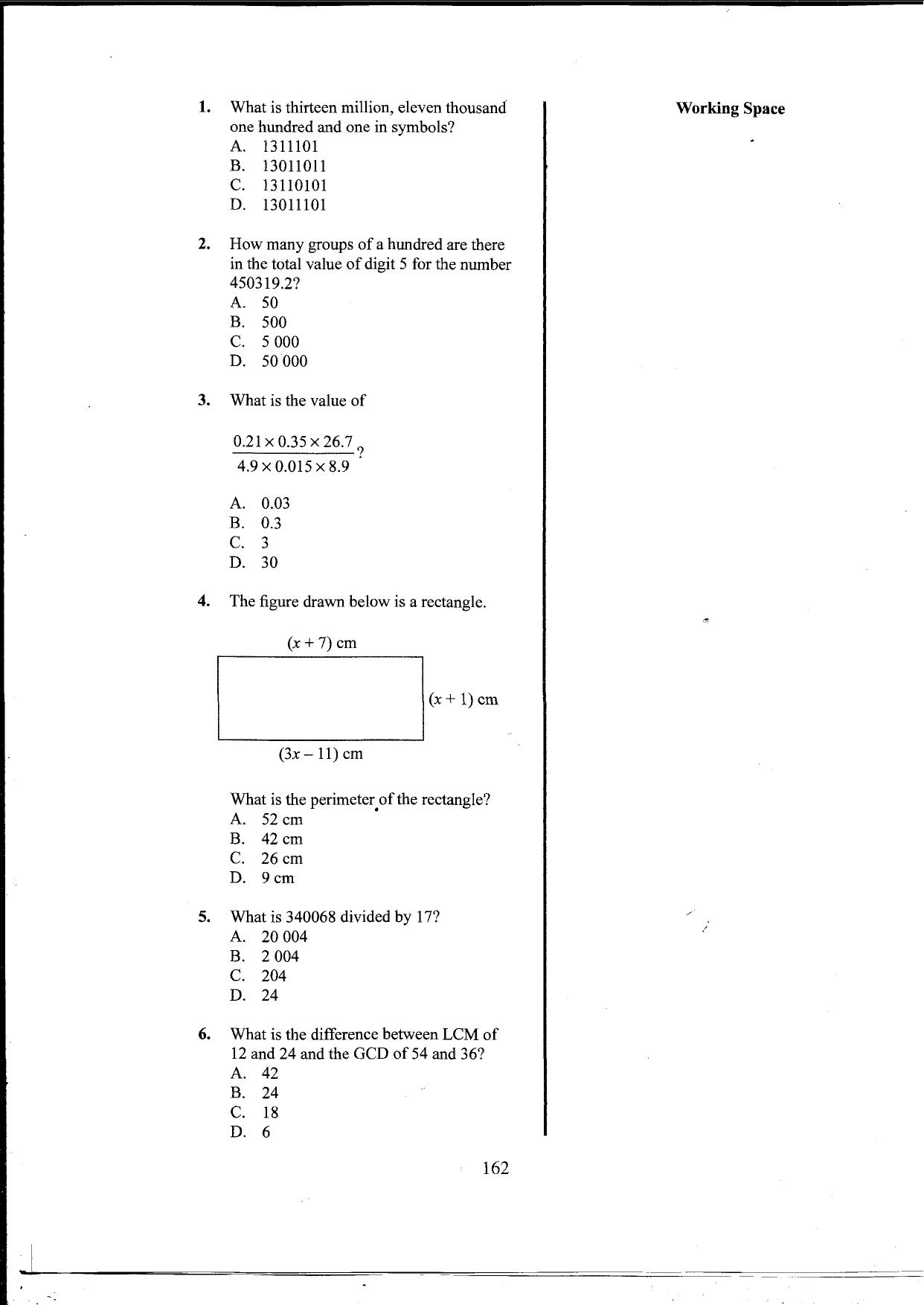 How to Use the Answer Sheet (2016) — page 2 of 16