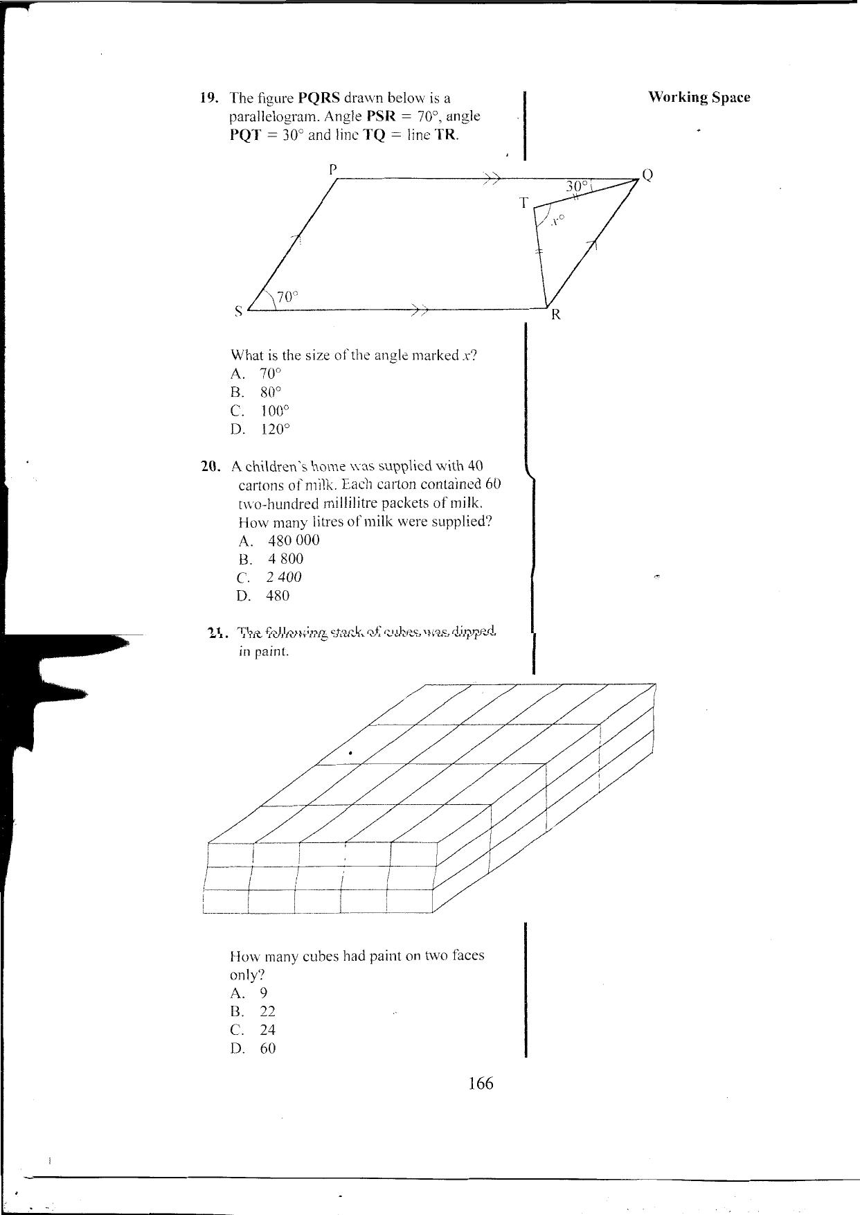 How to Use the Answer Sheet (2016) — page 6 of 16