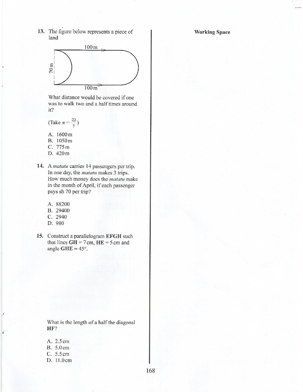 How to Use the Answer Sheet (2017) — page 5 of 16