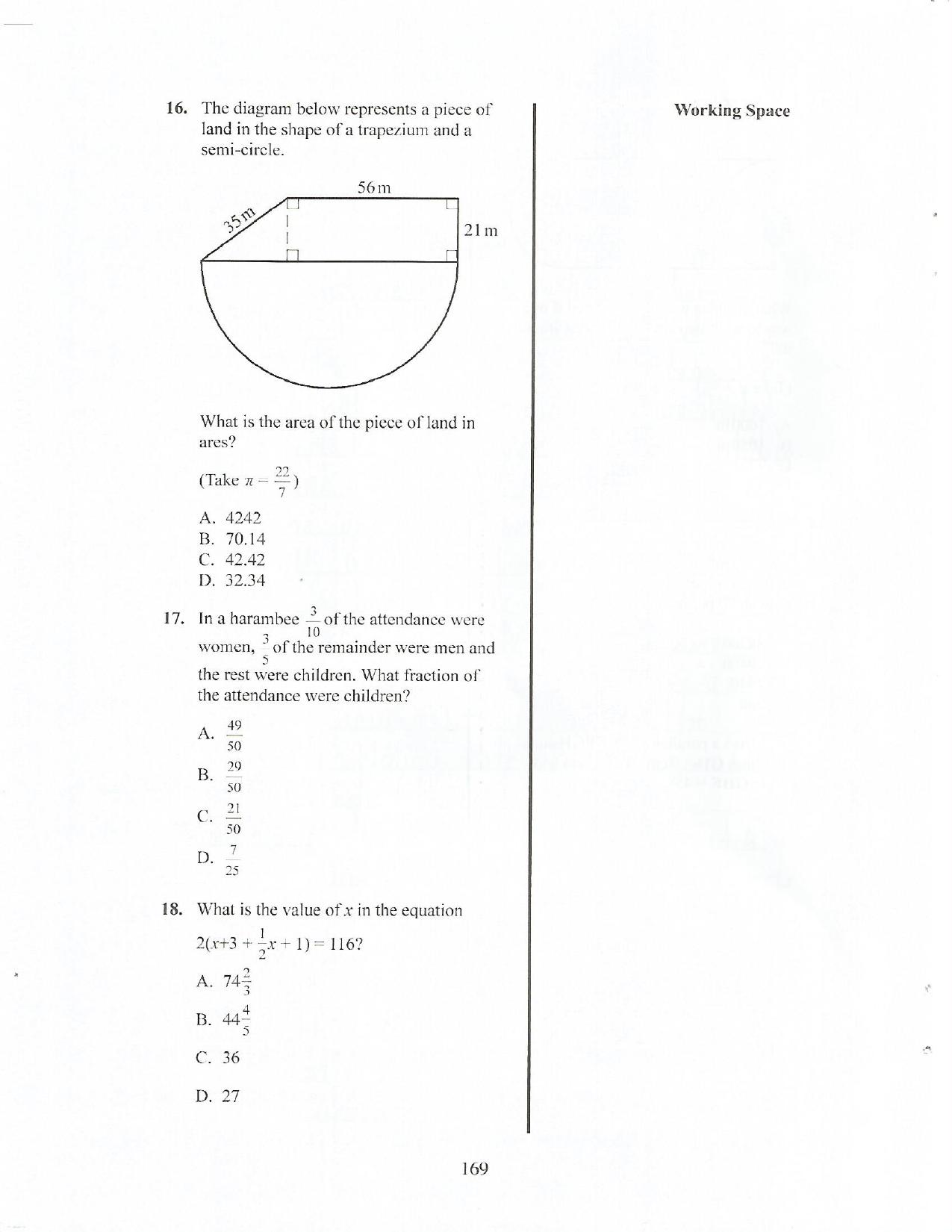 How to Use the Answer Sheet (2017) — page 6 of 16