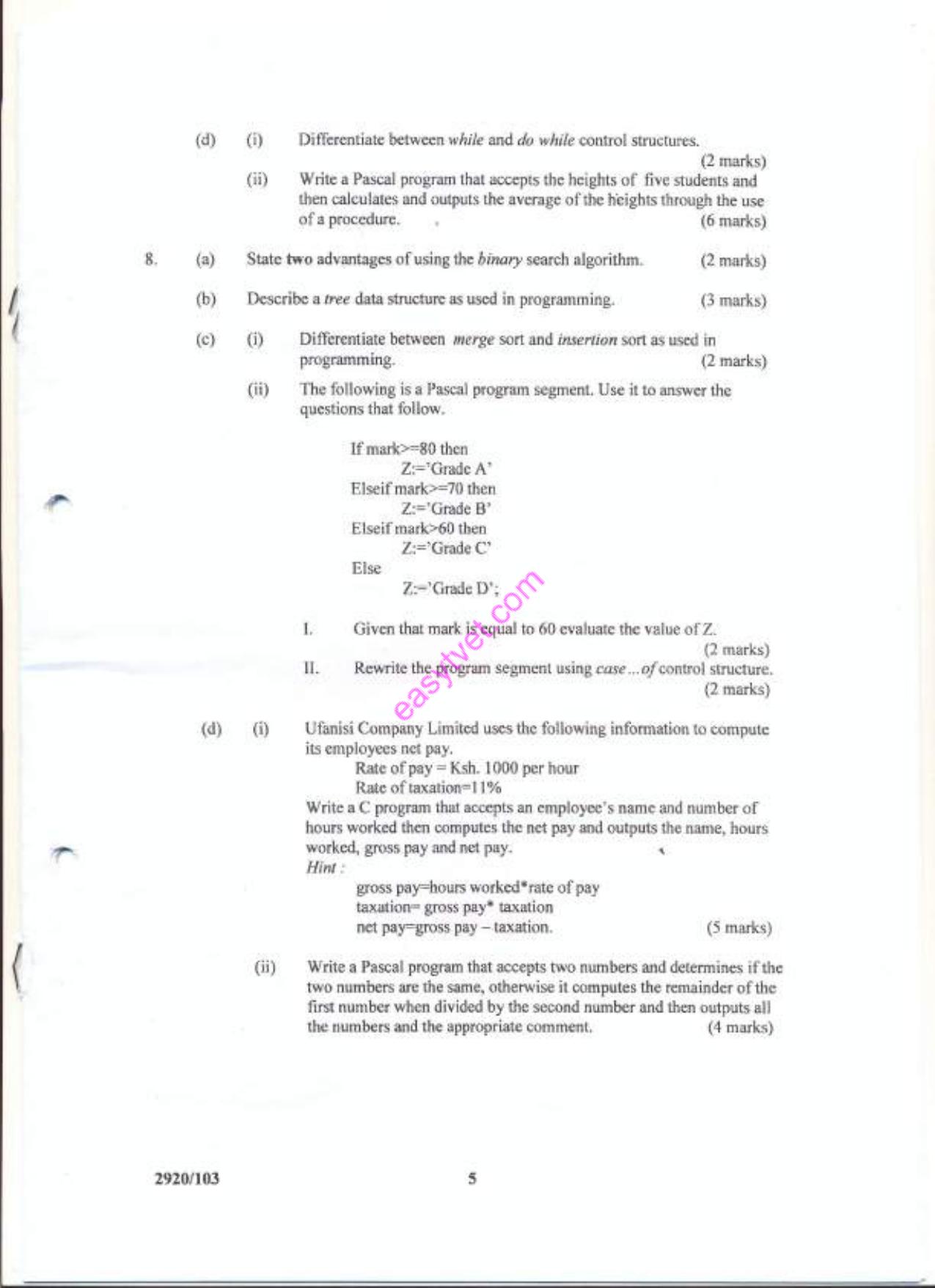 Structured Programming (2011) — page 5 of 5
