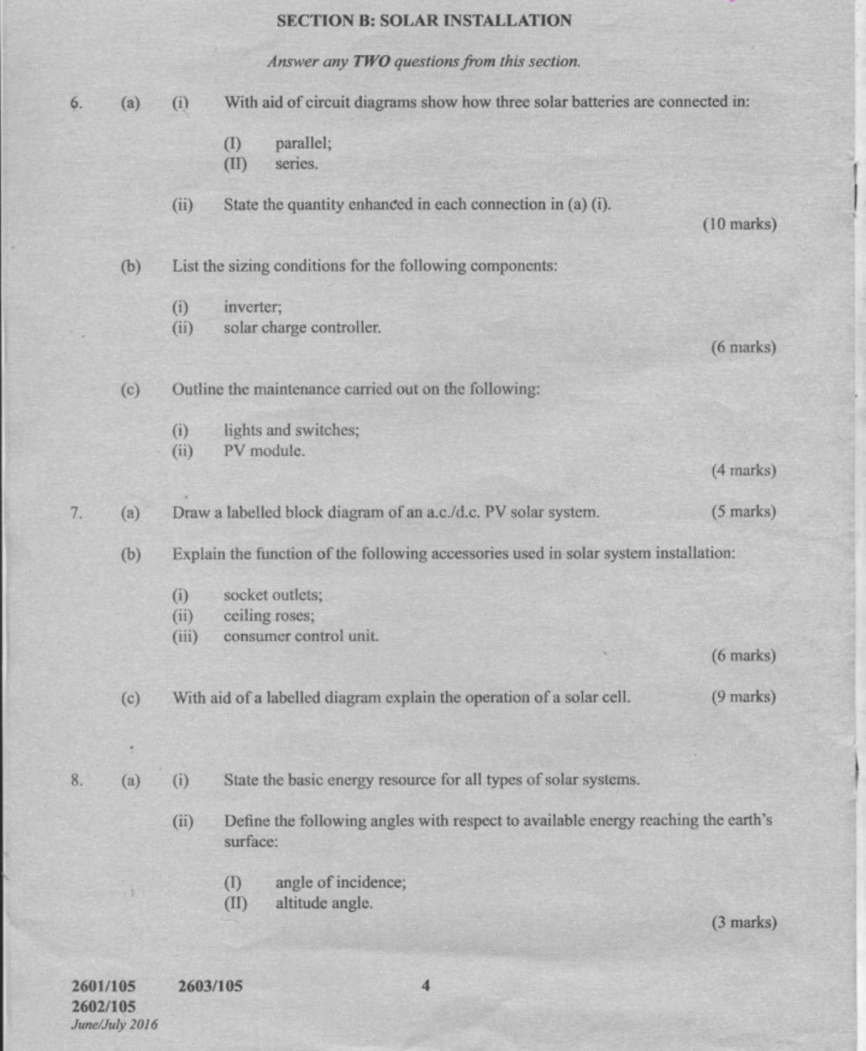 Electrical and Solar Installation Technology (2016) — page 4 of 5