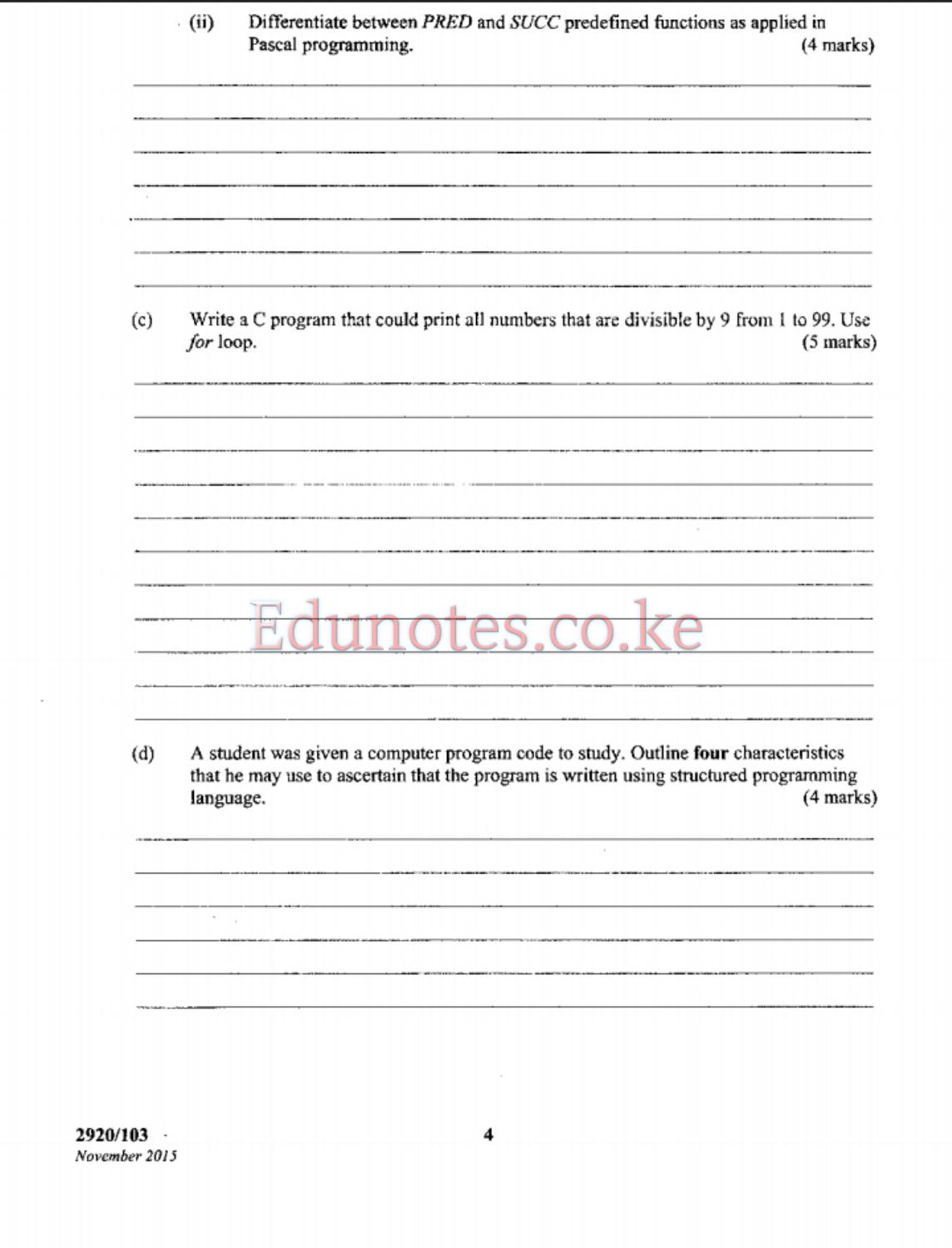 Structured Programming (2015) — page 4 of 14