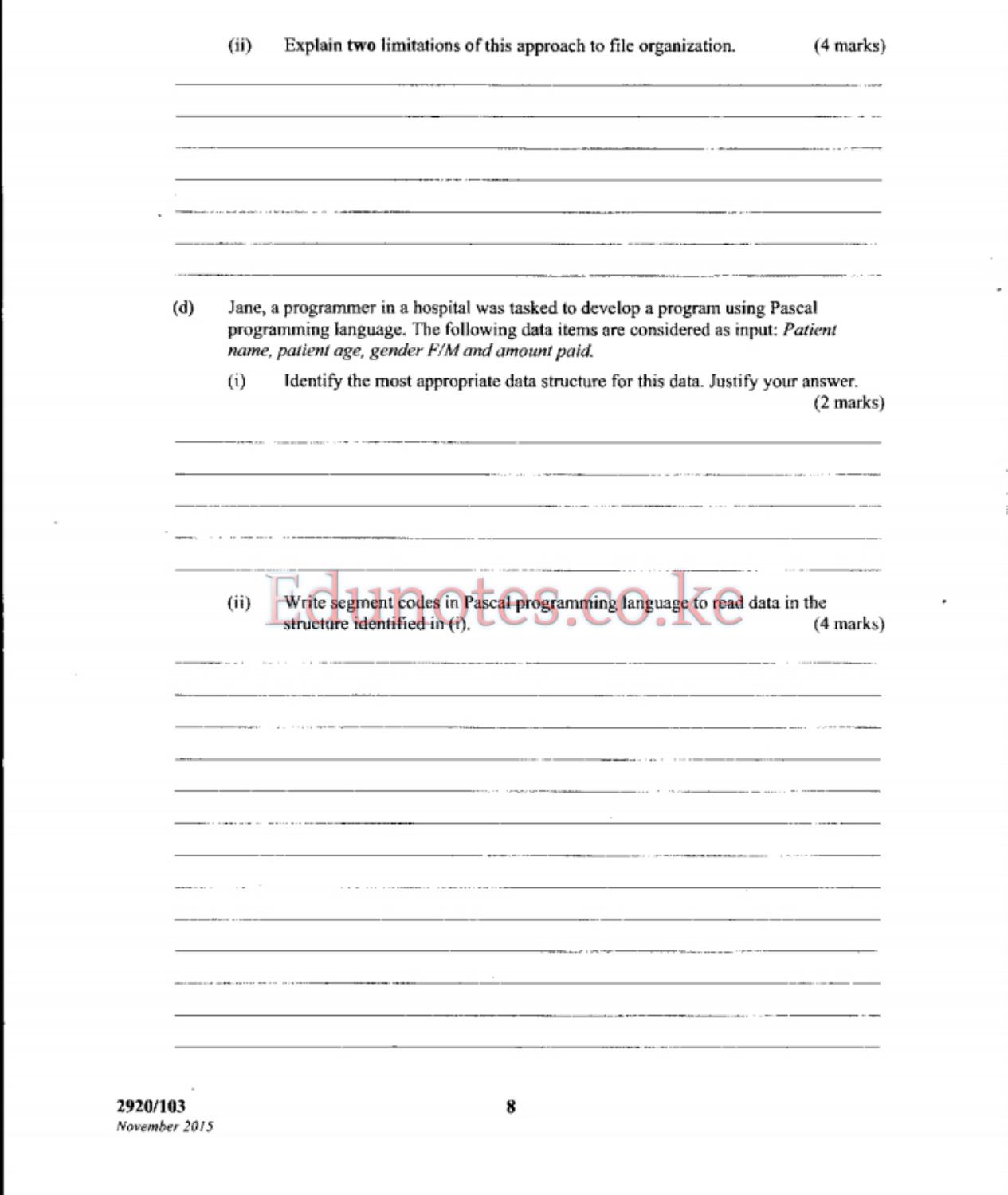 Structured Programming (2015) — page 8 of 14
