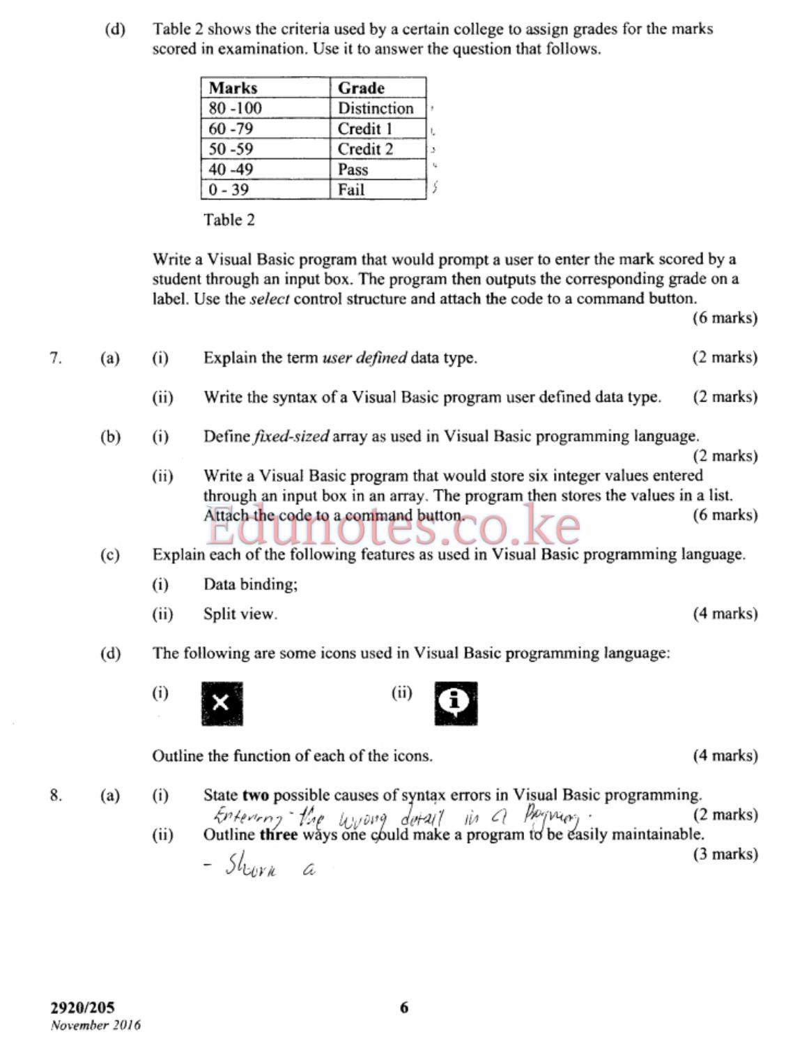Visual Programming (2016) — page 6 of 7