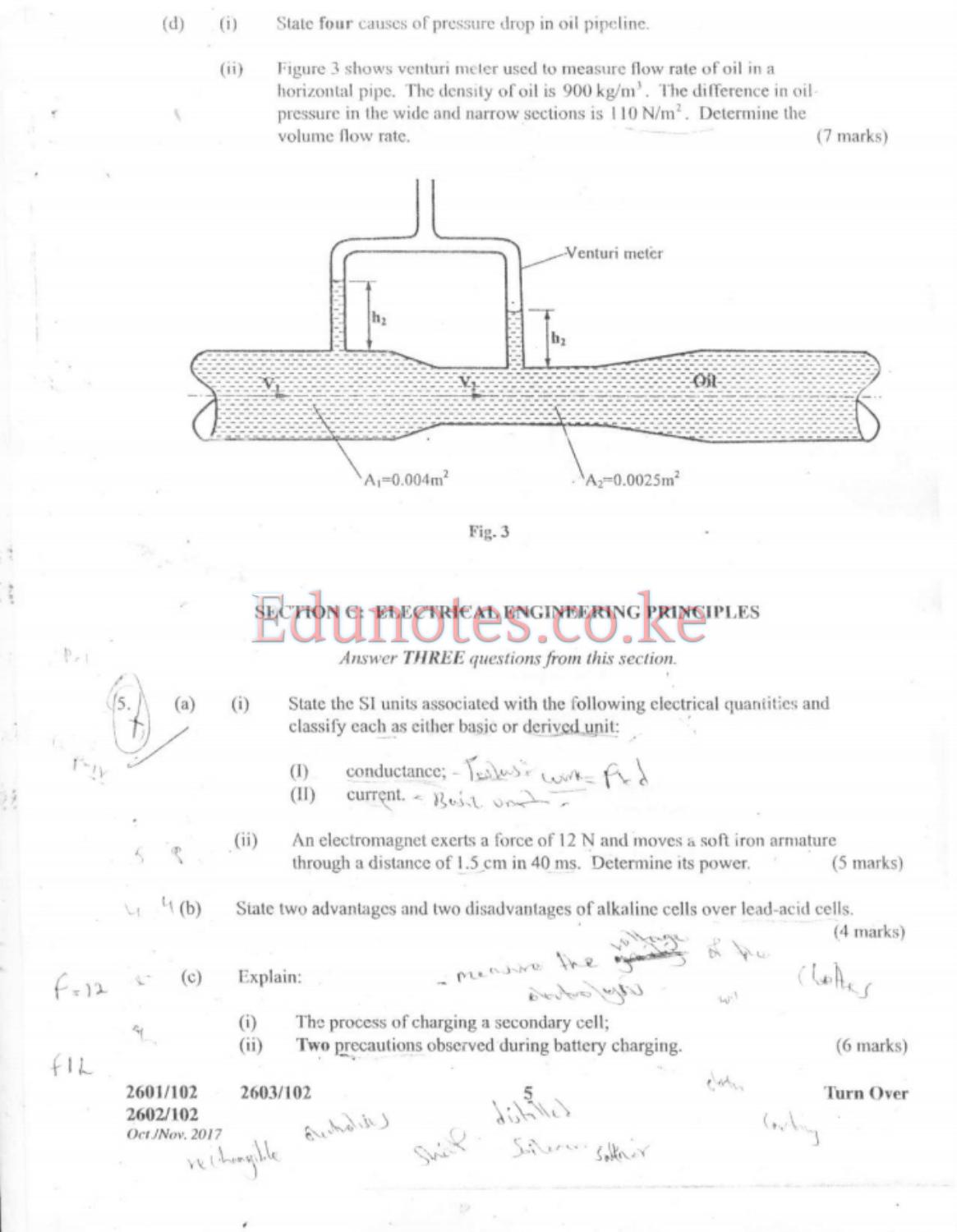 Physical Science, Mechanical Science and Electrical (2017) — page 5 of 8