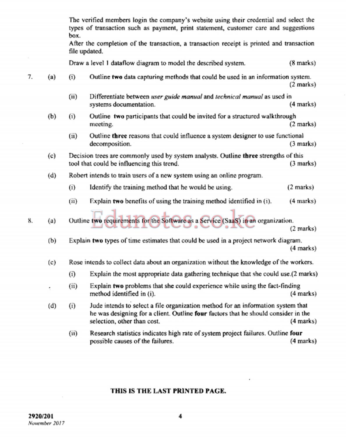 Systems Analysis and Design (2017) — page 4 of 4