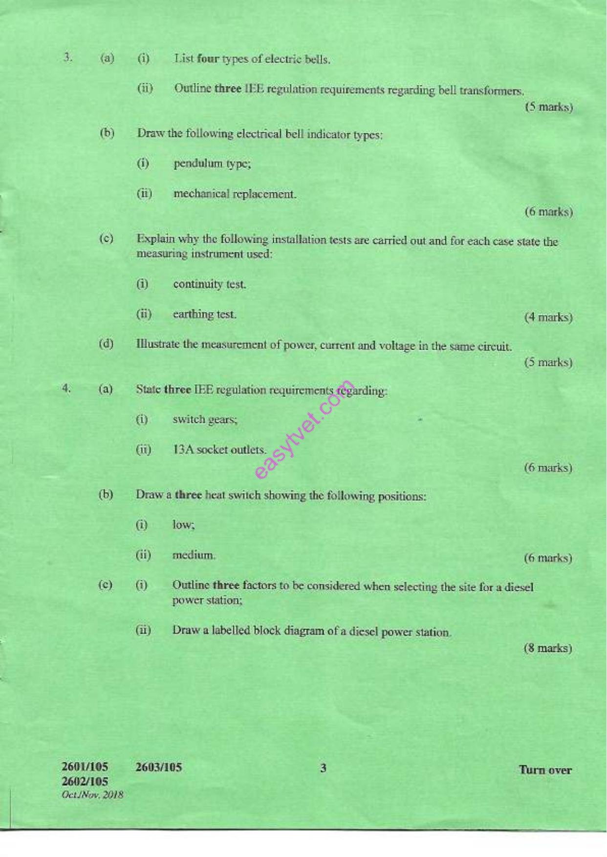 Electrical and Solar Installation Tect Inology (2018) — page 3 of 6