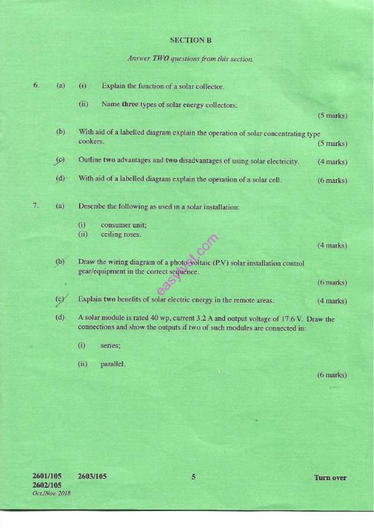 Electrical and Solar Installation Tect Inology (2018) — page 5 of 6