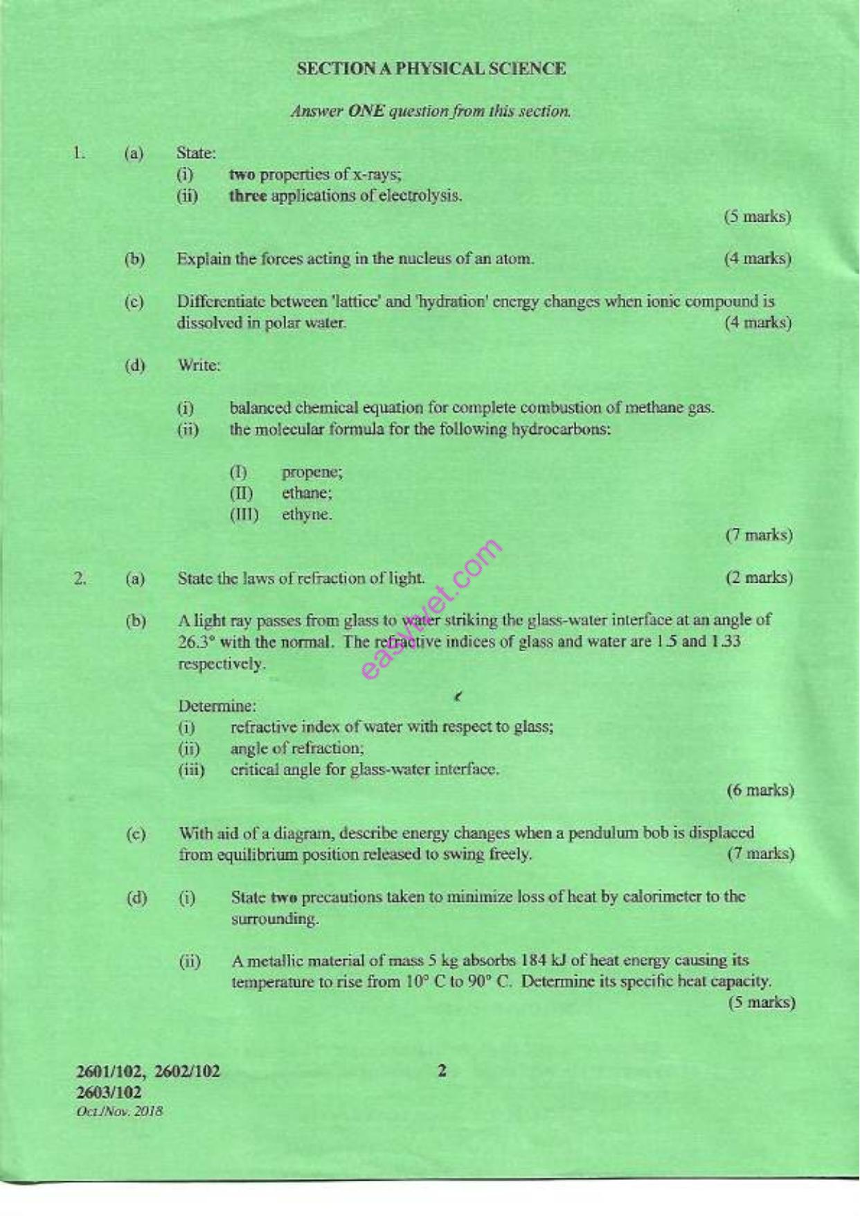 And Electrical Engineering Principles (2018) — page 2 of 7
