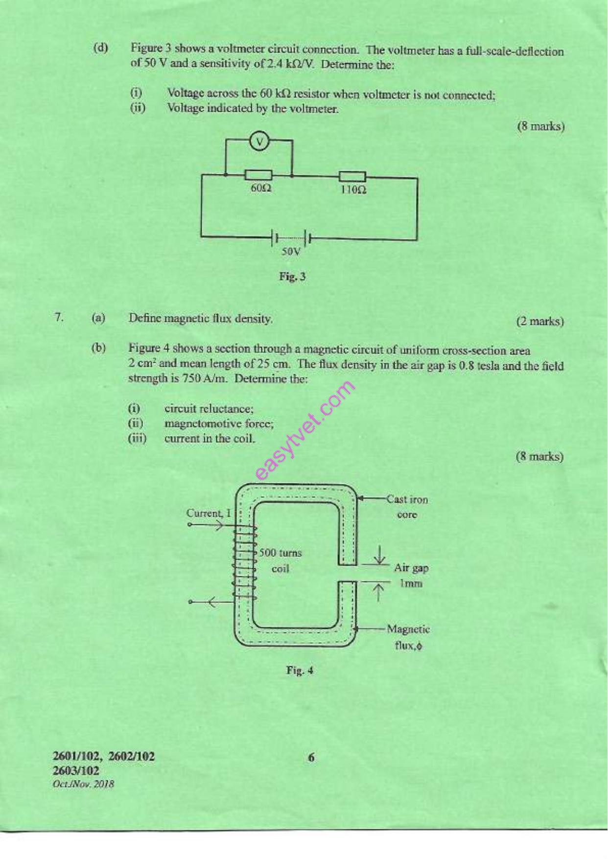 And Electrical Engineering Principles (2018) — page 6 of 7