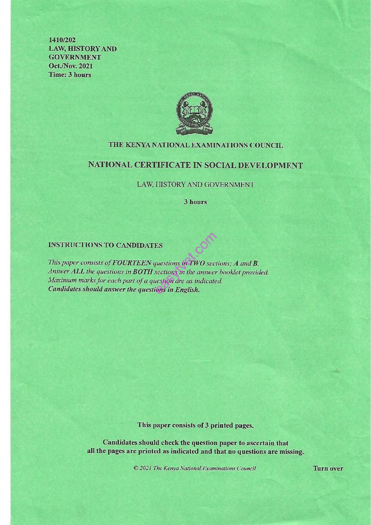 Law, History and Government (2021) — page 1 of 3