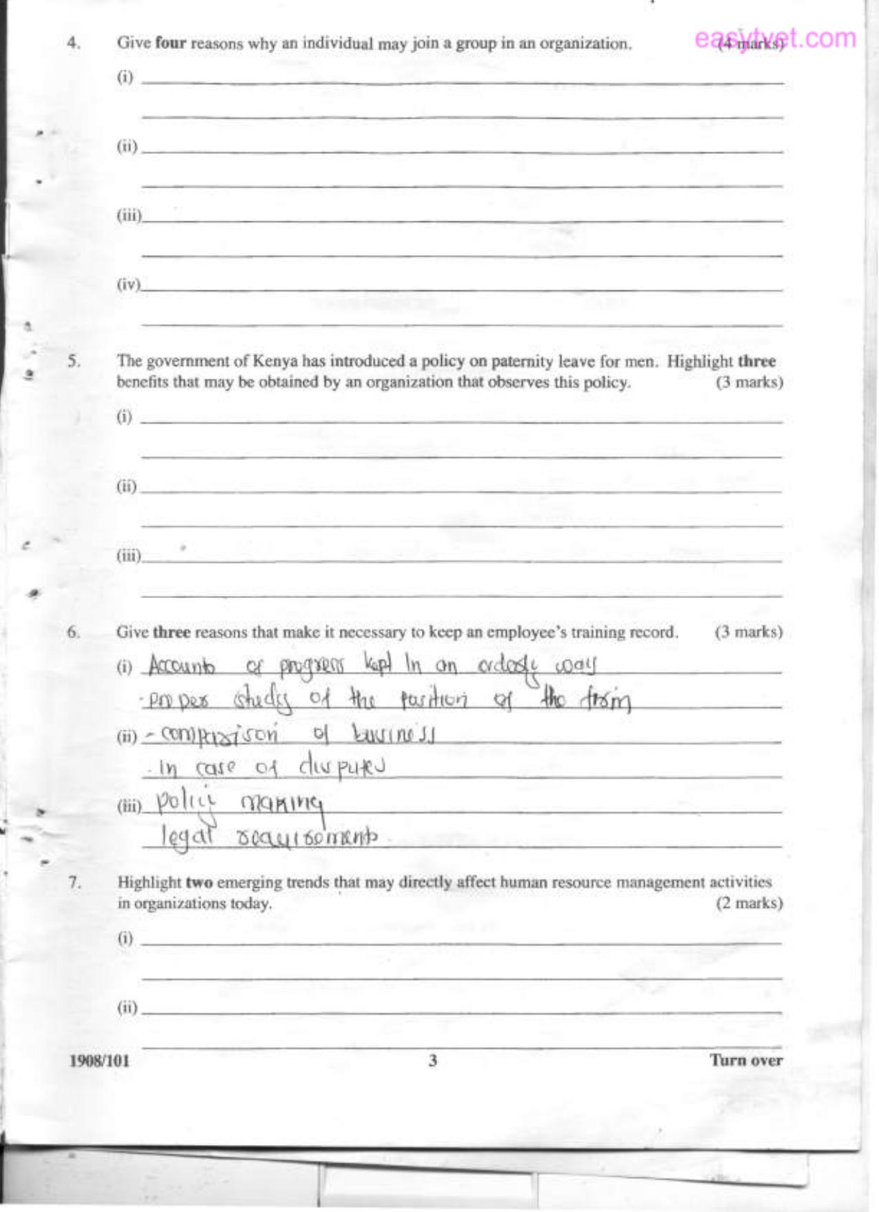 Elements of Human Resource Management (2012) — page 3 of 5