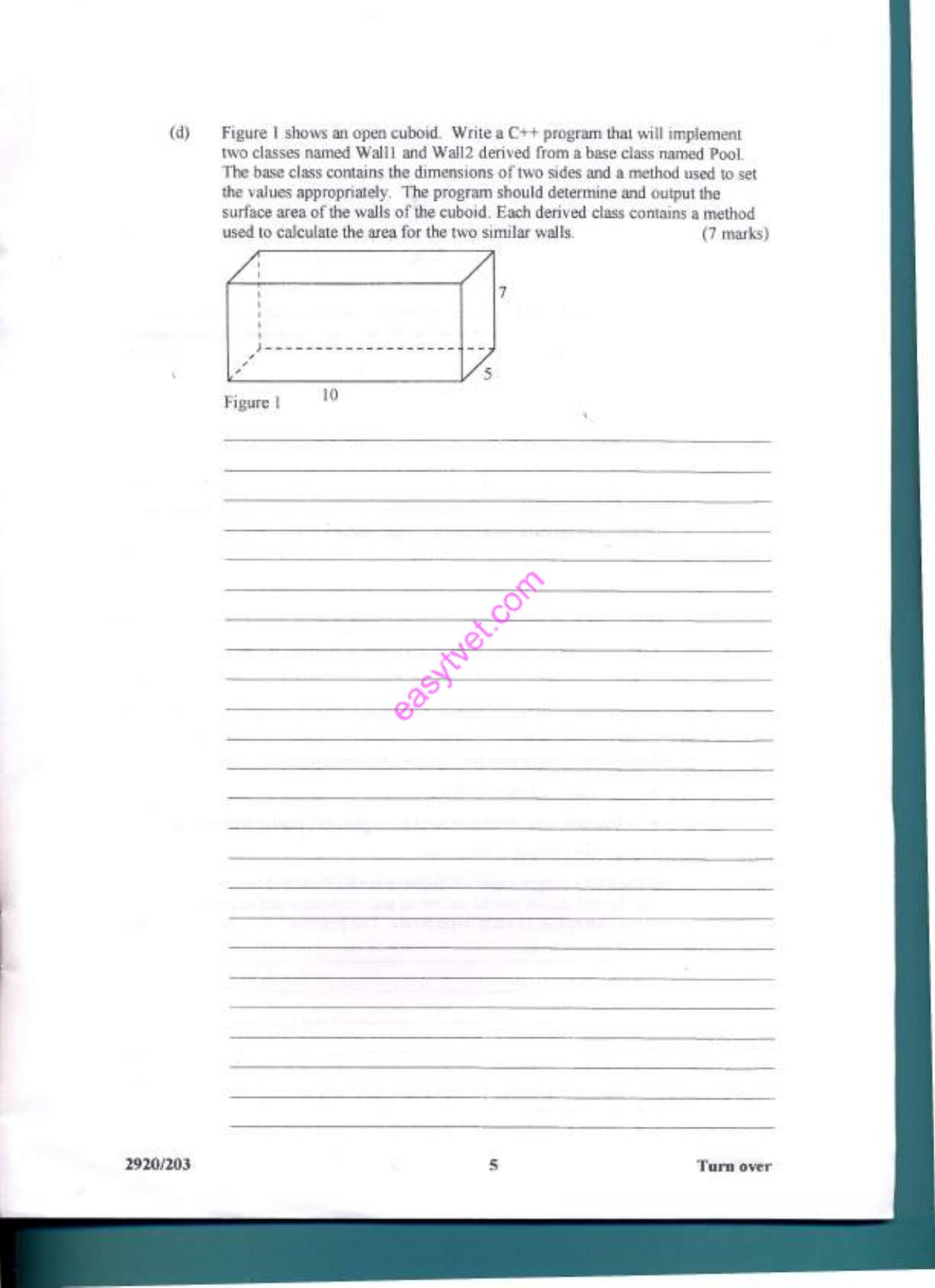 Object Oriented Programming (2012) — page 5 of 15