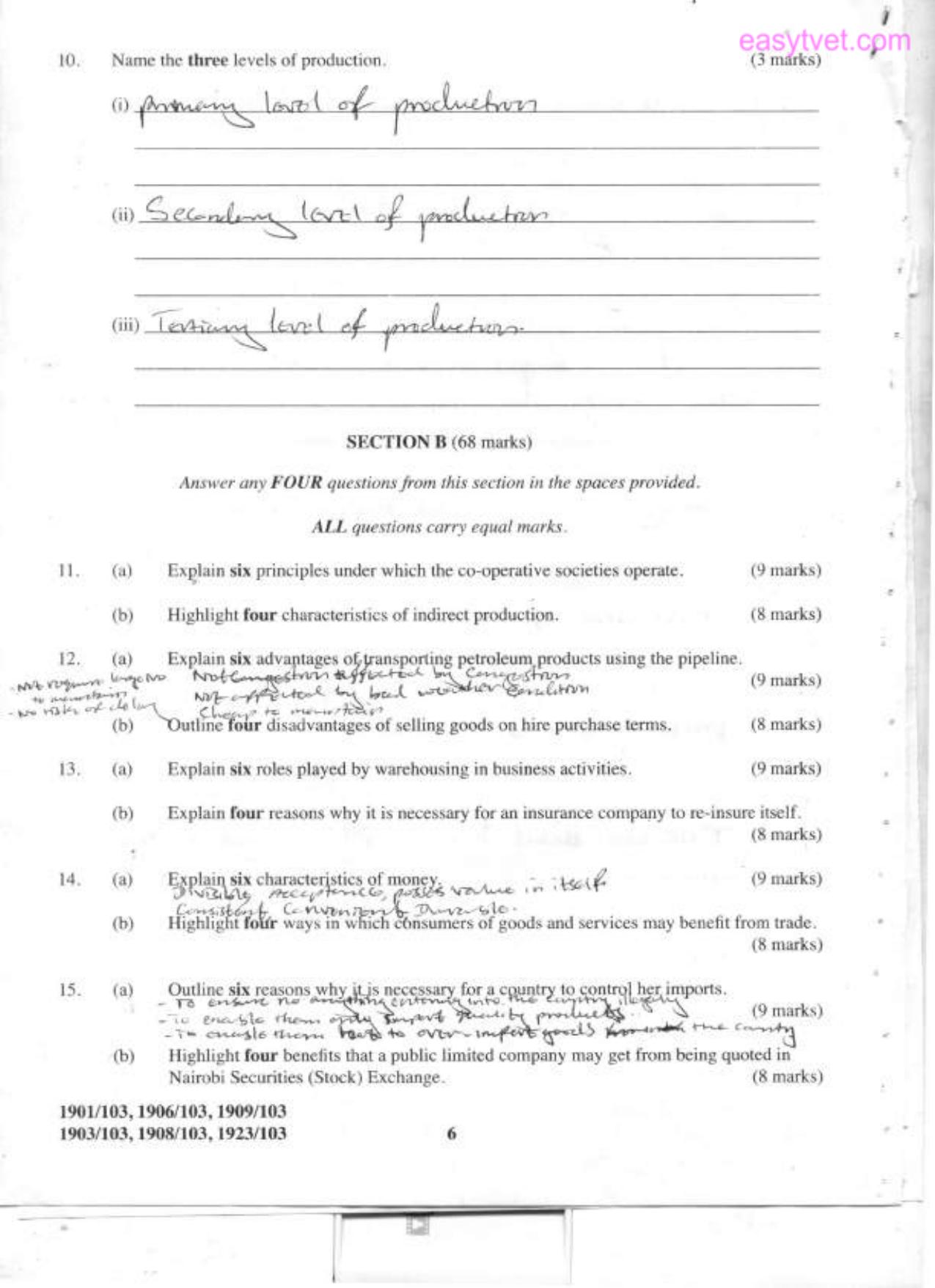 Craft Certificate in Human Resource Management (2013) — page 6 of 6