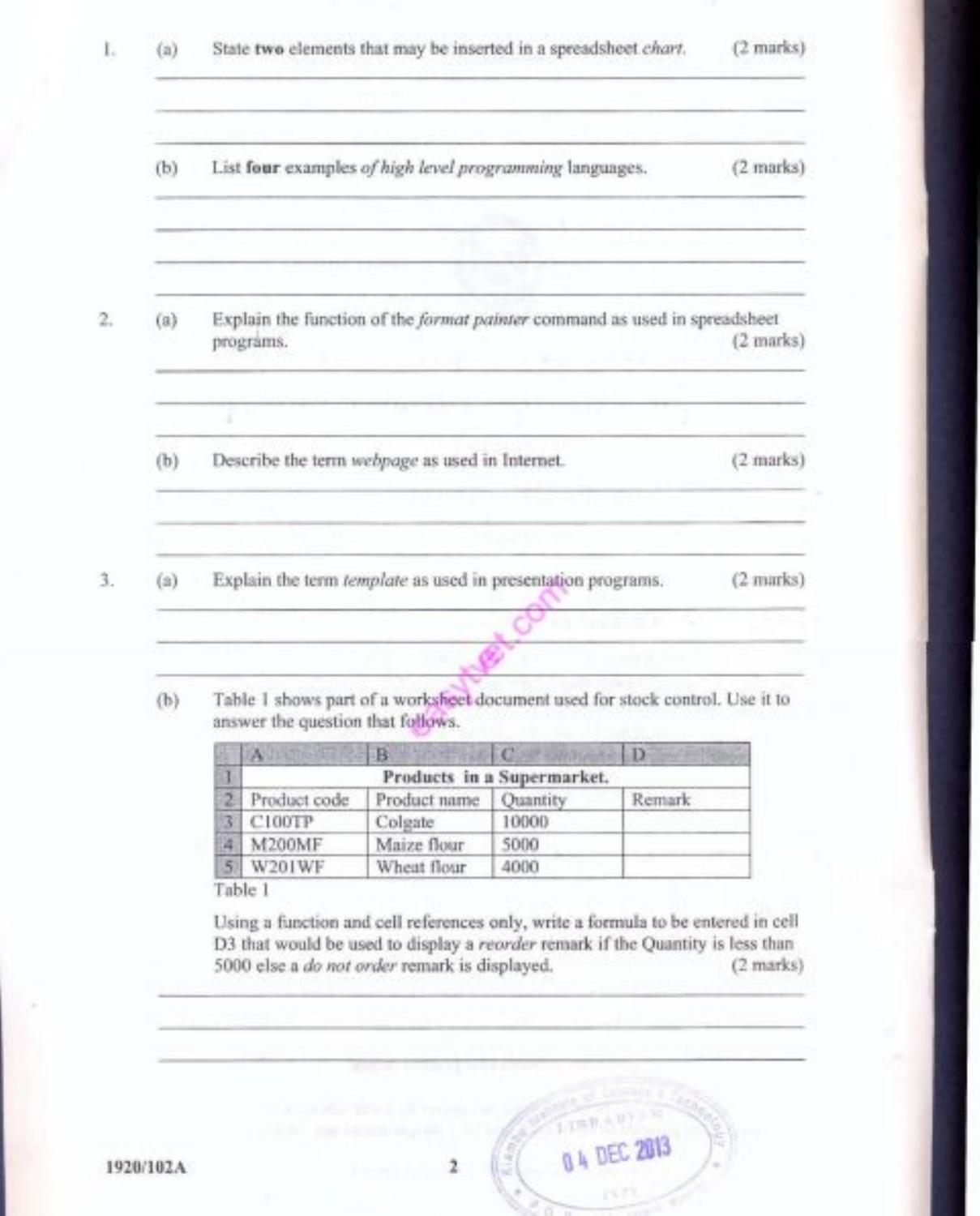 CA (November 2013) — page 2 of 6