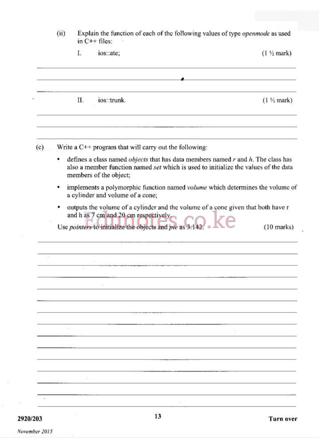 Object Oriented Programming (2015) — page 12 of 14