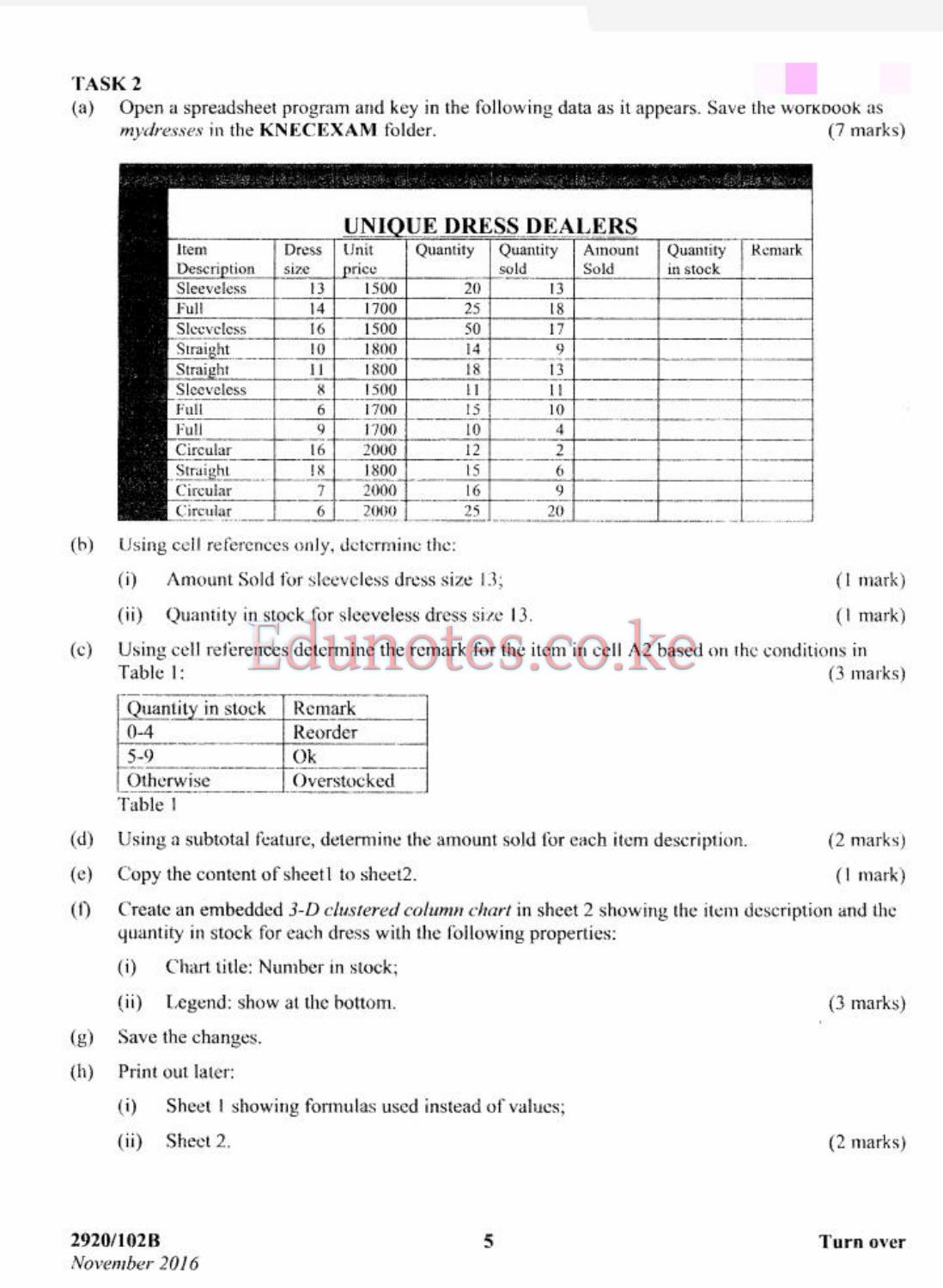 Computer Applications I (practical (2016) — page 5 of 9