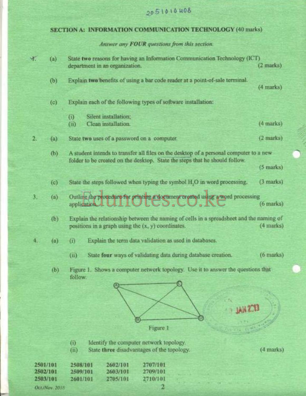 Information Communication Technology (2018) — page 2 of 4