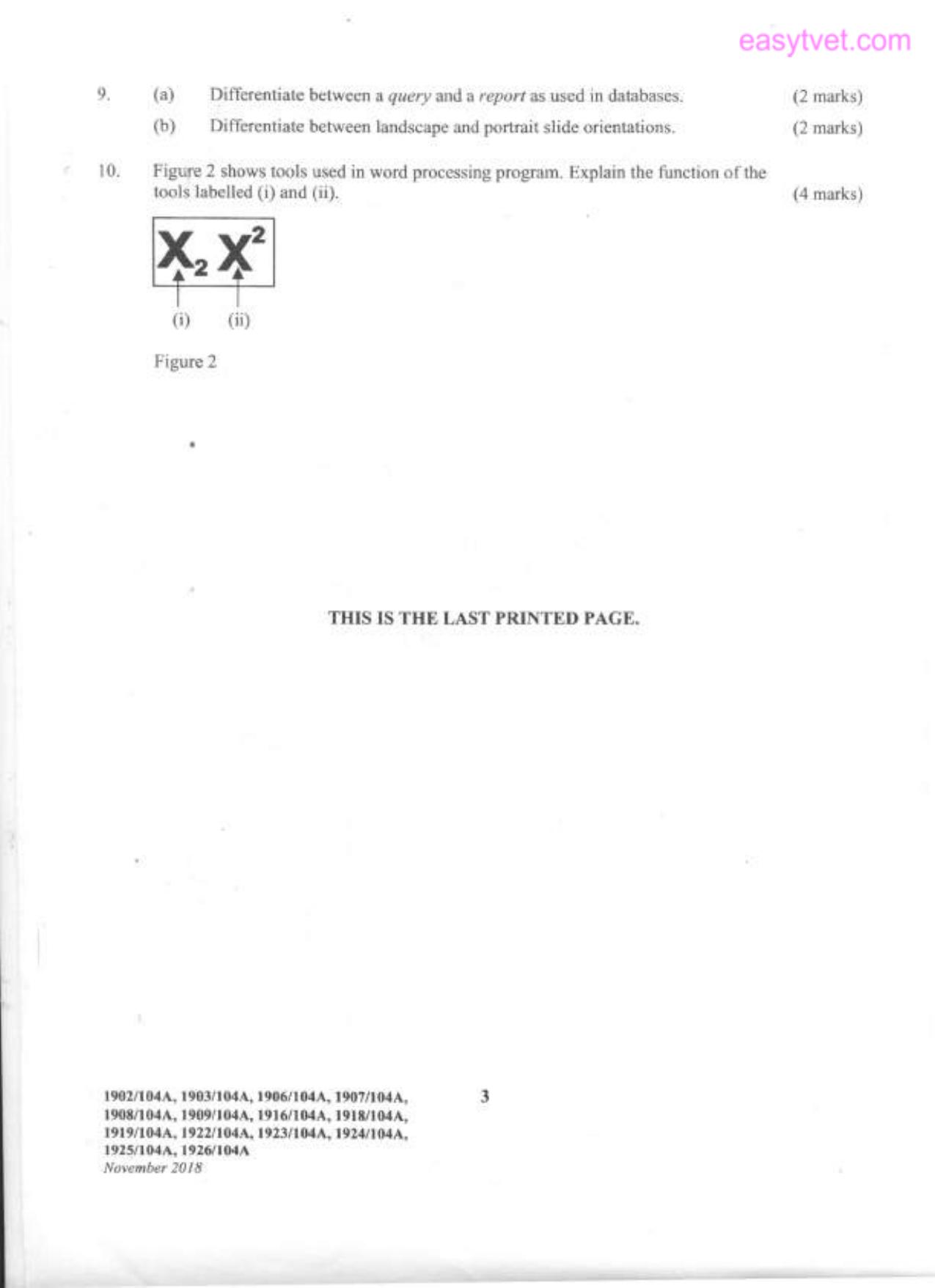 Craft Certificate in Human Resource Management (2018) — page 3 of 3