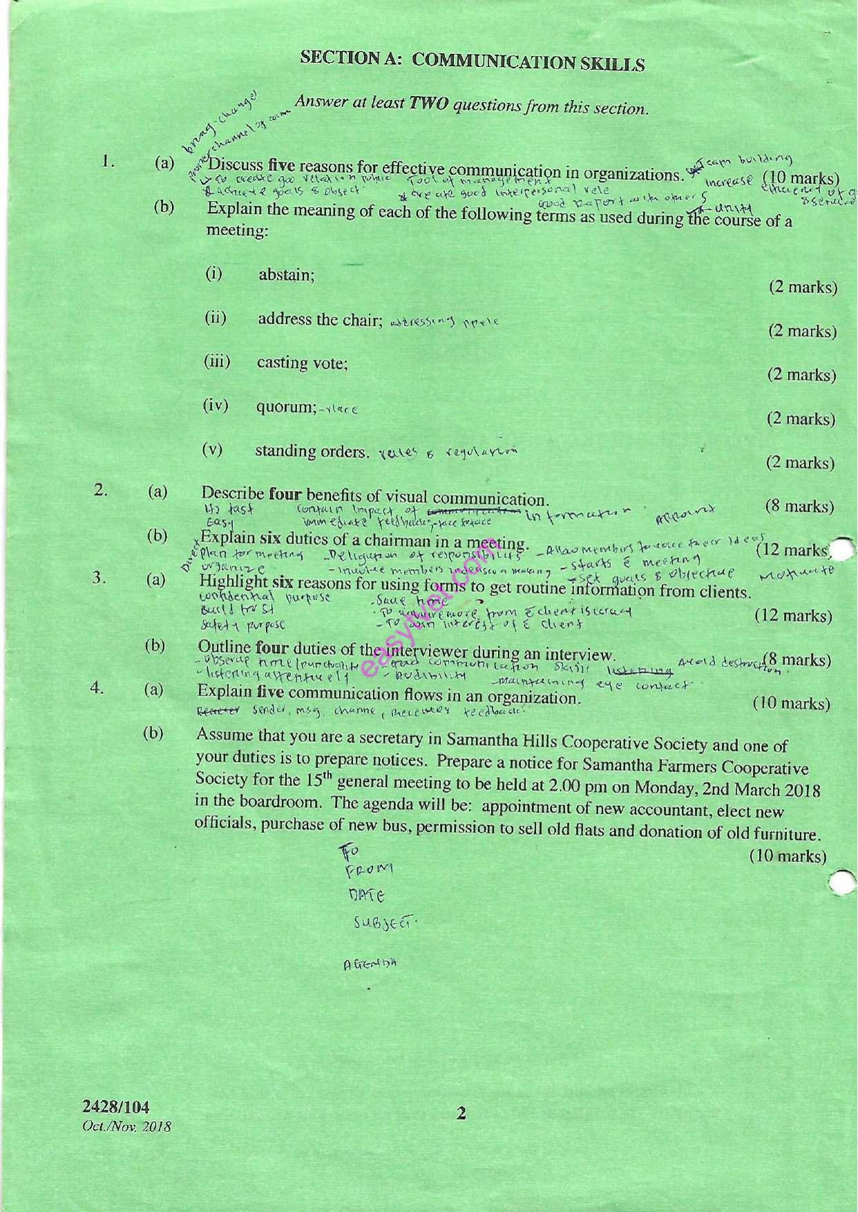 Communication Skills and Information Technology (2018) — page 2 of 3