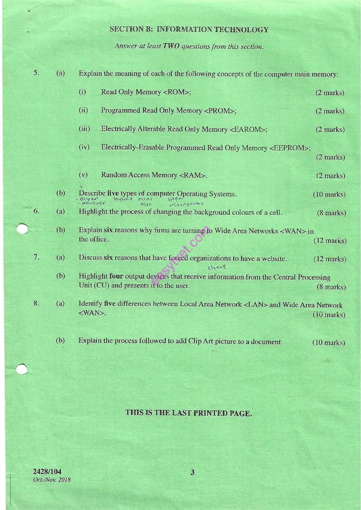 Communication Skills and Information Technology (2018) — page 3 of 3