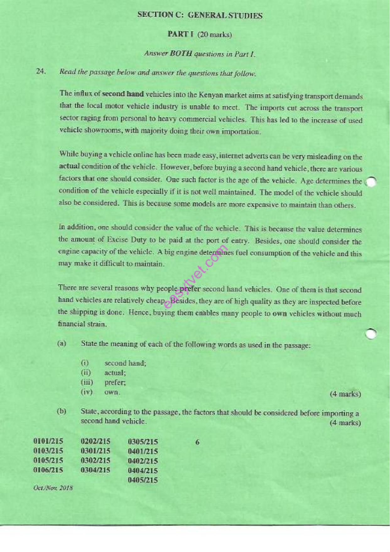 Carpentry and Joinery General Agriculture (2018) — page 6 of 8