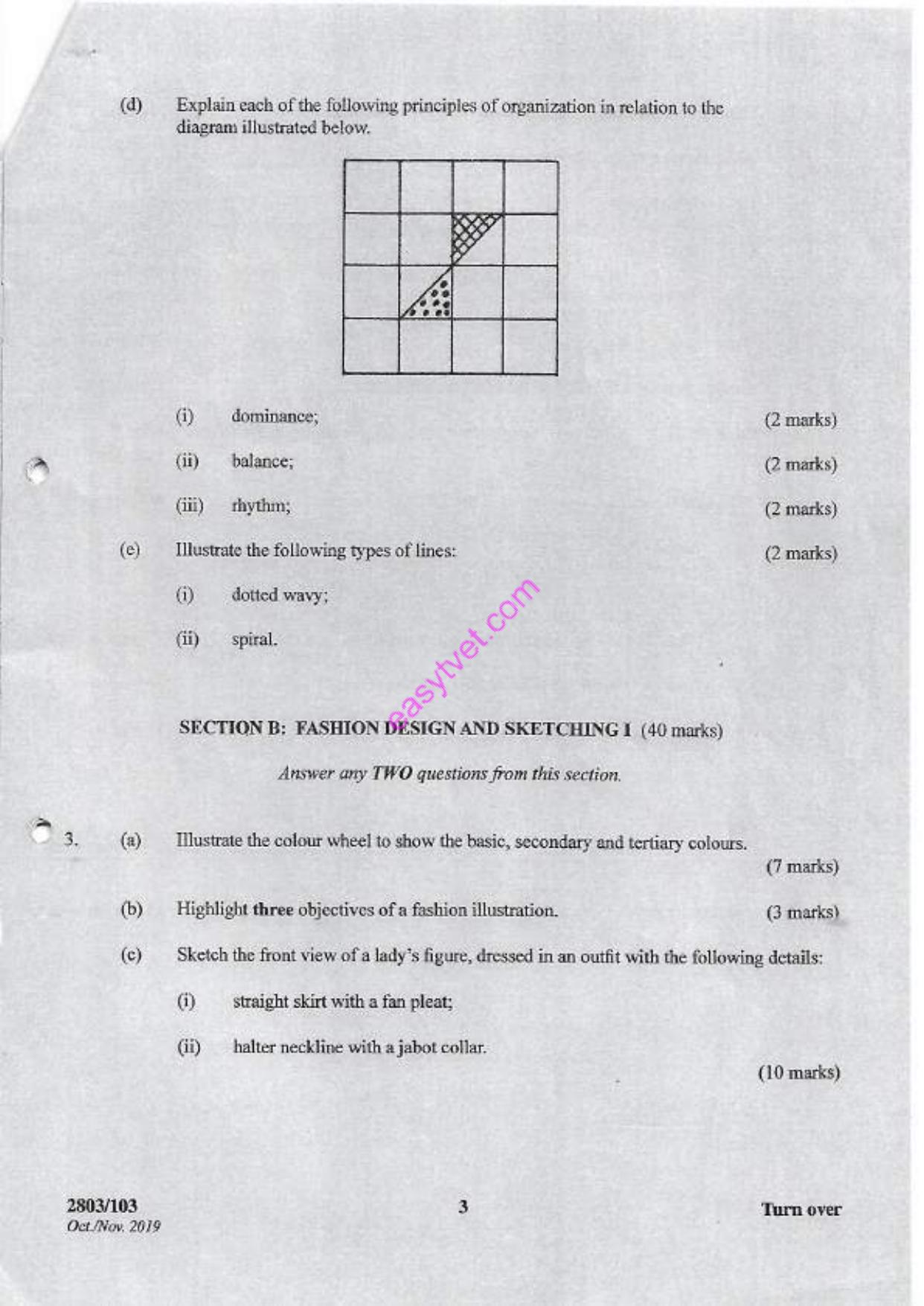 Art, Fashion Design and Sketching F and Cutting Technoldgy 1 (2019) — page 3 of 5