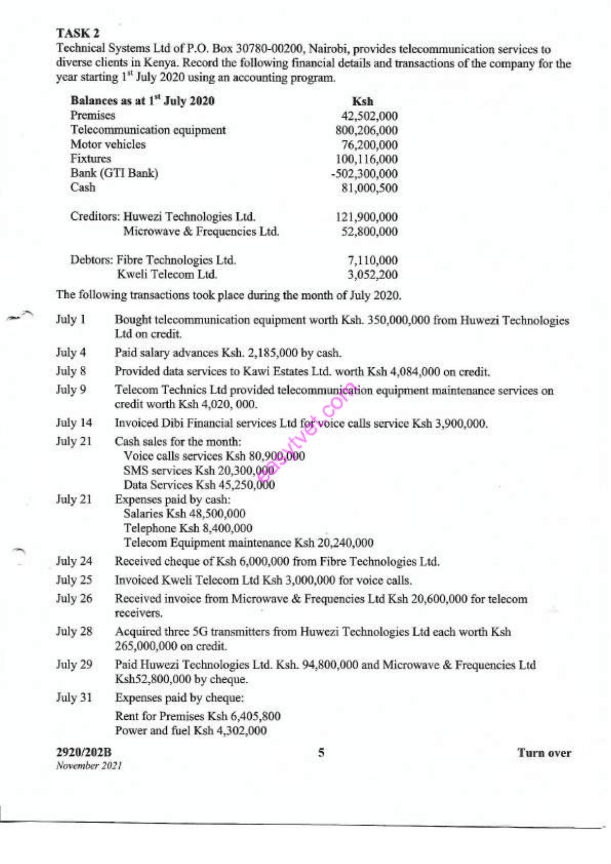 Computer Applications I (2021) — page 5 of 6